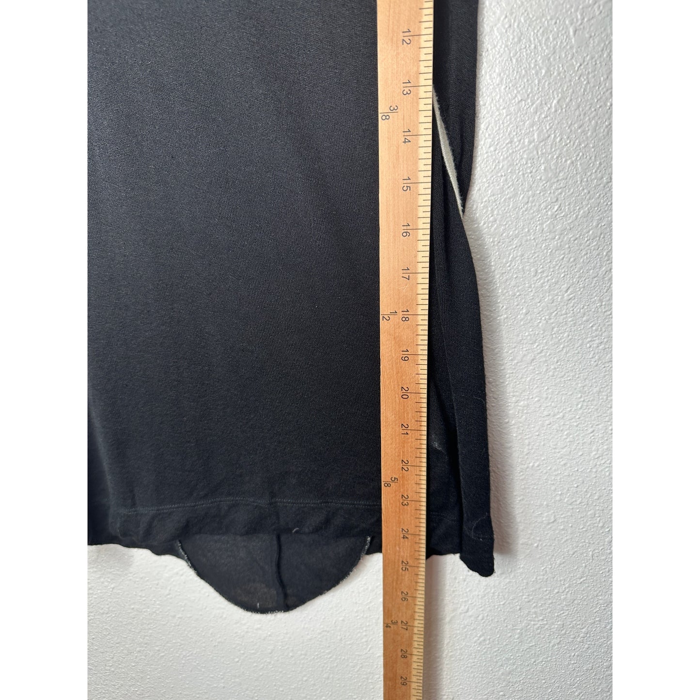 Rag & Bone Black & Cream Round Neck Sleeveless Sheer Tank Top S