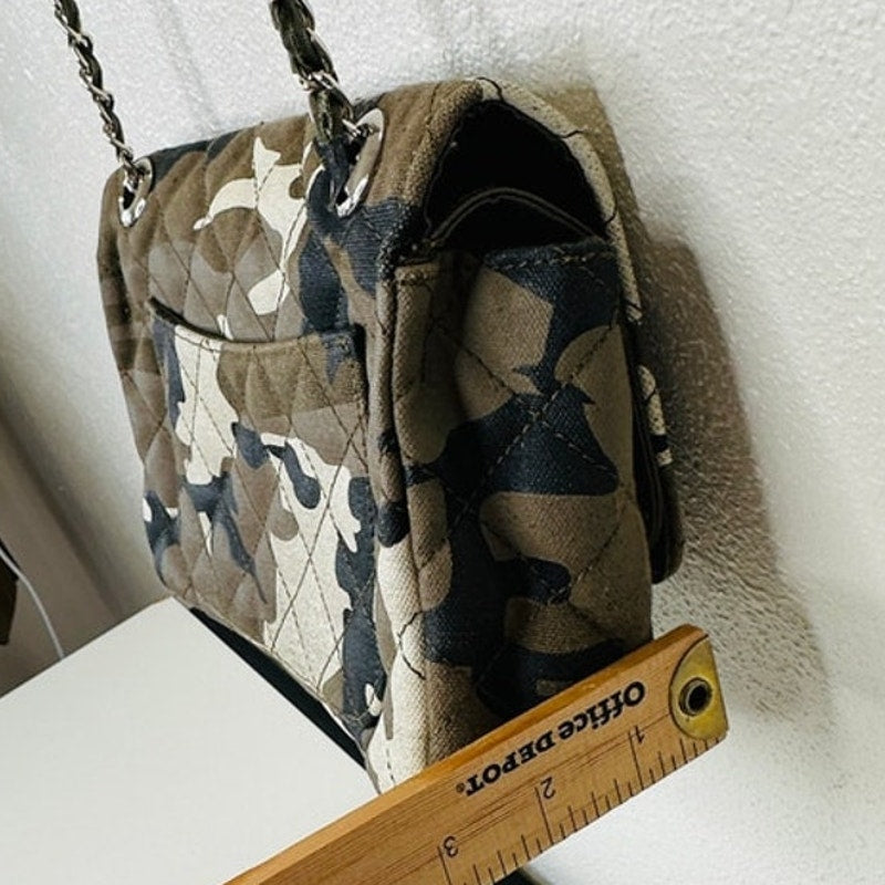 READYMADE Japan Green Multi Army Patch Shoulder Bag Braided Strap