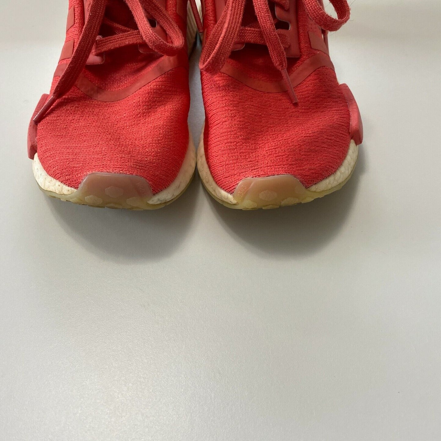 Adidas Trasca Coral Stripe NMD Lace-Up Sneakers Athletic Shoes Size 7
