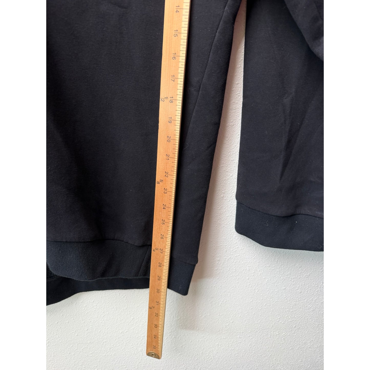 Natasha Zinko Unisex L Black Rabbit Ear Hoodie Oversized