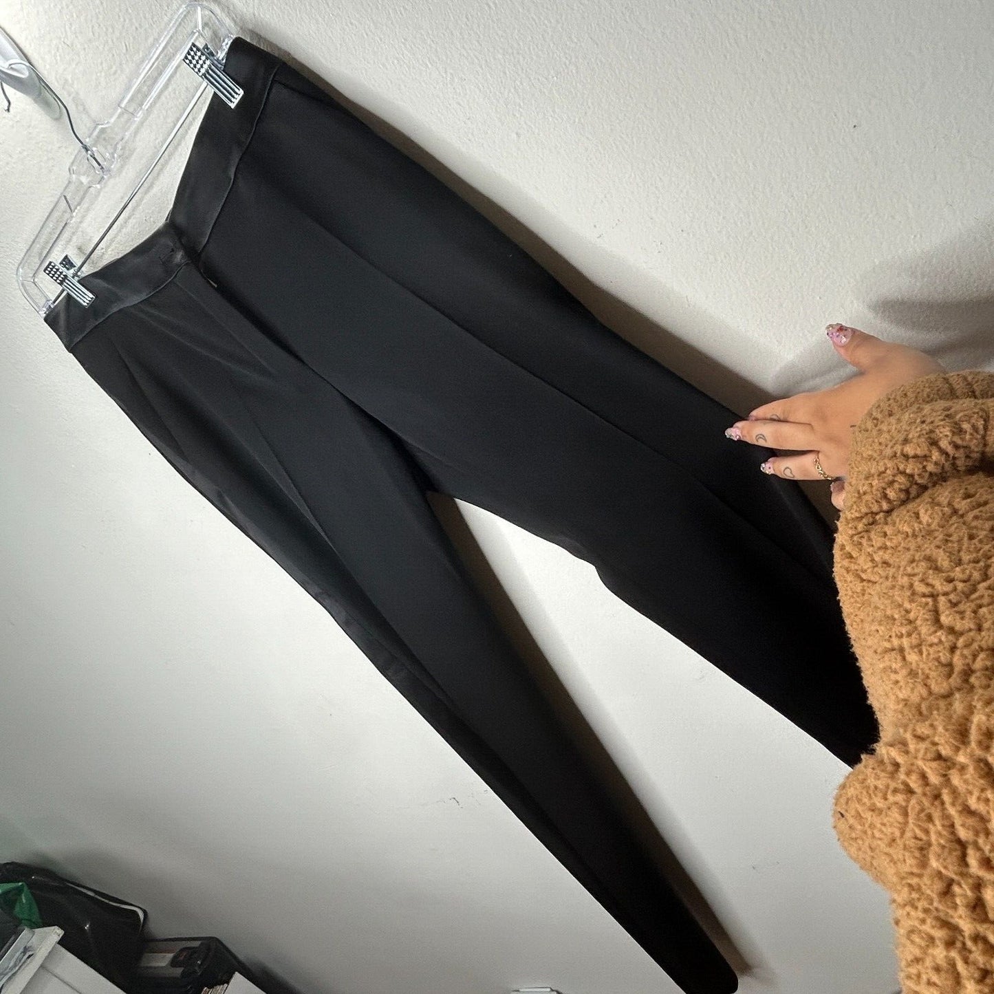 Yves Saint Laurent Black Edition Soir Straight Leg Crease Tuxedo Pant 40 / 6