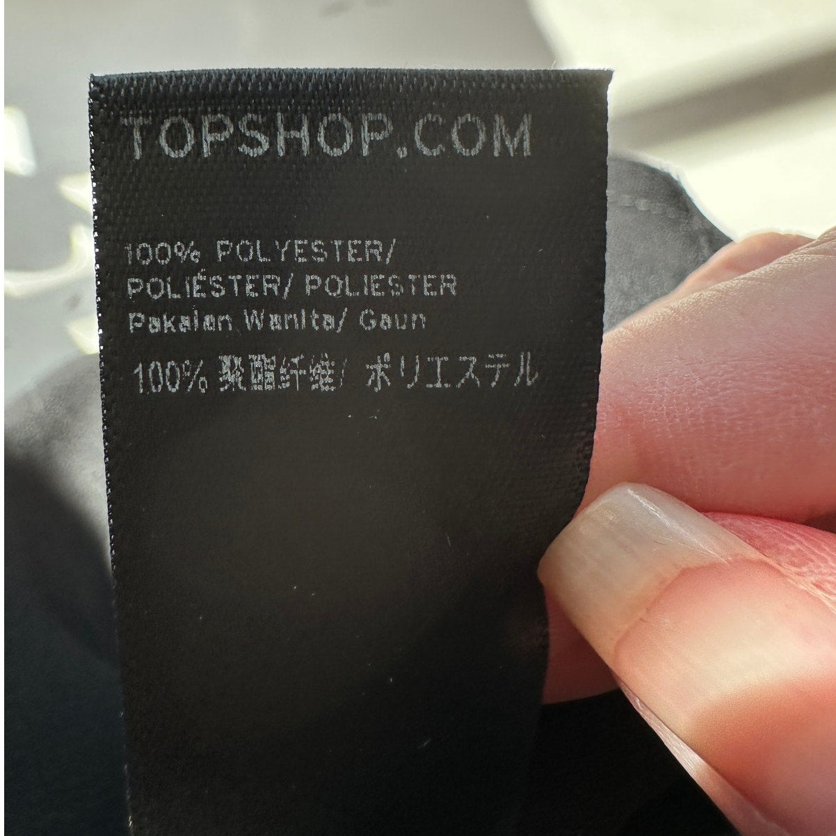 Topshop Black VNeck Front Zip Sleeveless Utility Pocket Dress 6