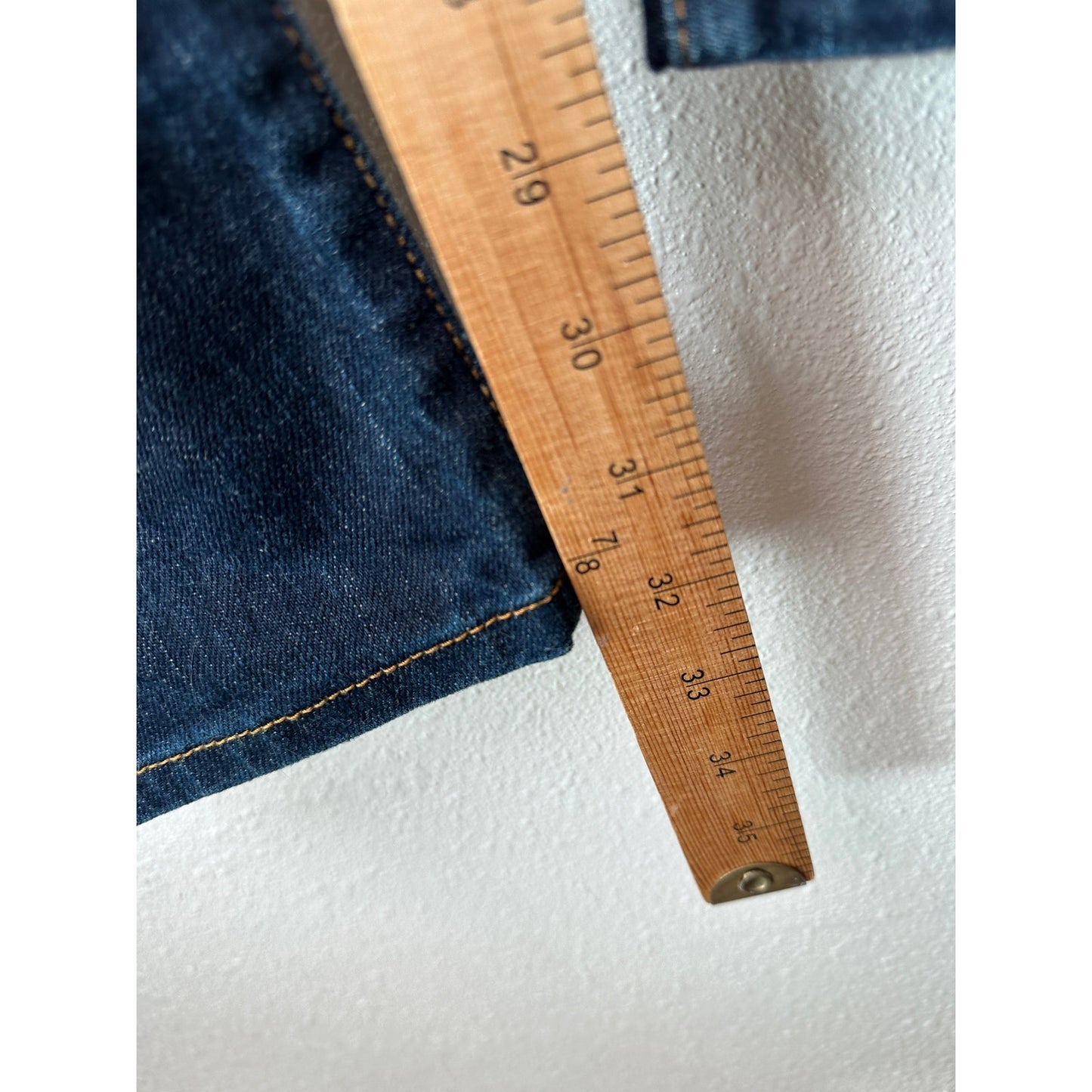 Saint Laurent Dark Wash Jeans Men's US 33 Button Fly Straight Leg