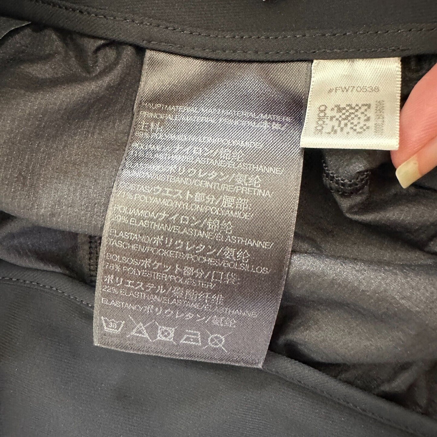 Adidas Y-3 Yohji Yamamoto Sport Spring Sheer Black Lightweight Tech Shorts S