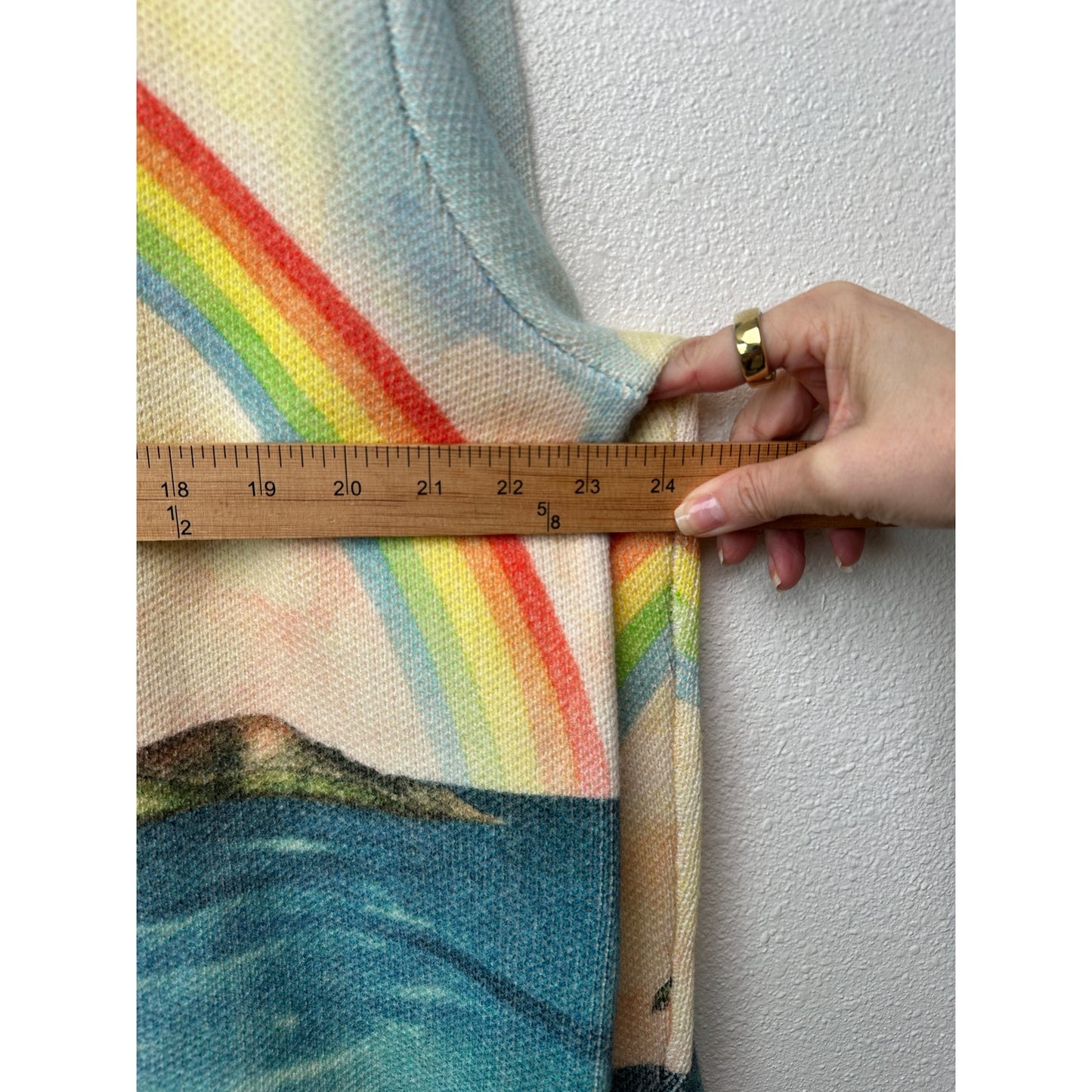 NWT Casablanca Traverse du Pacifique Merino Cashmere Knit Sweater Multicolor XXL