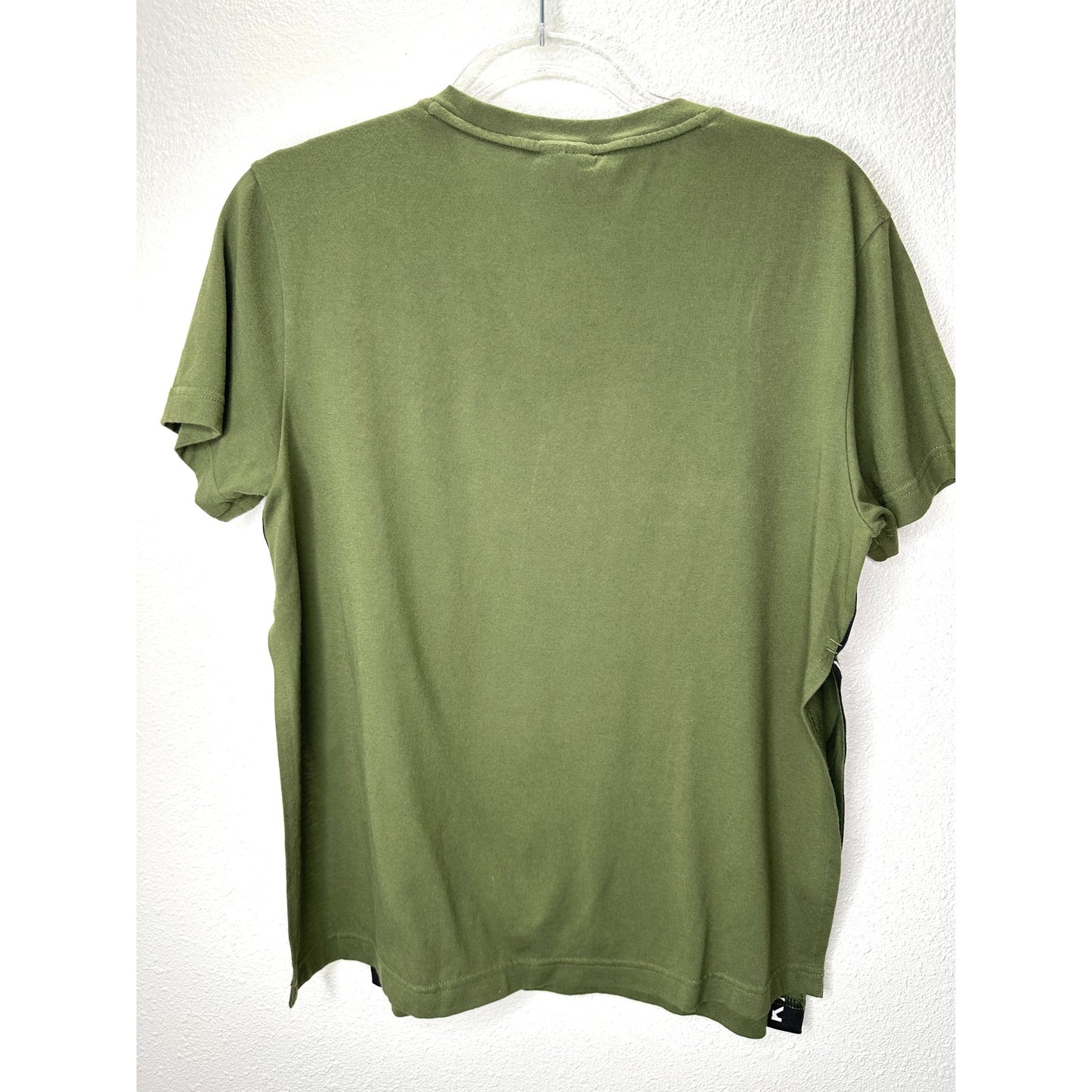Adidas x Karlie Kloss Olive Oversize Side Slit Training Tshirt xs