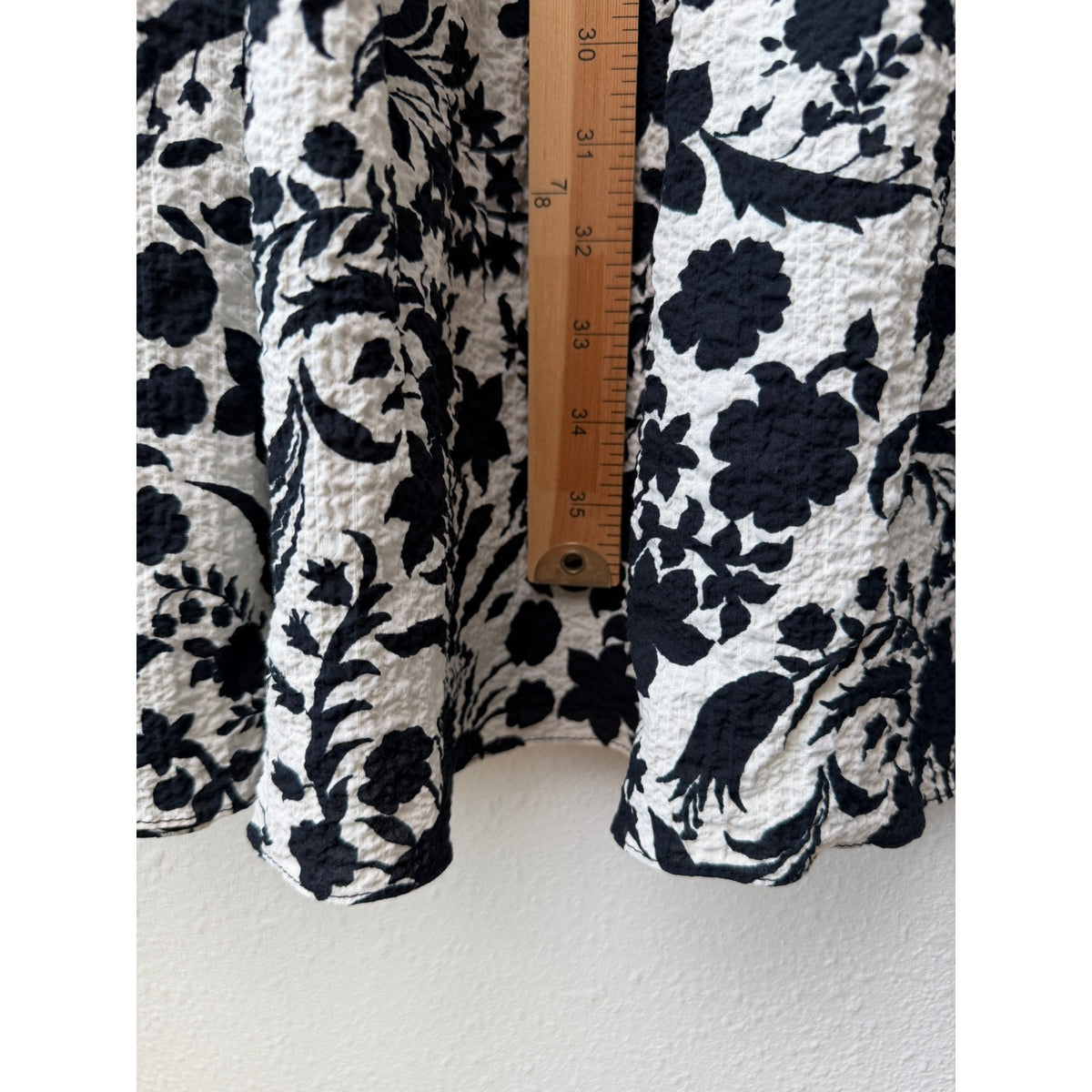 NWT Misa Los Angeles Womens Black White Floral Set XS