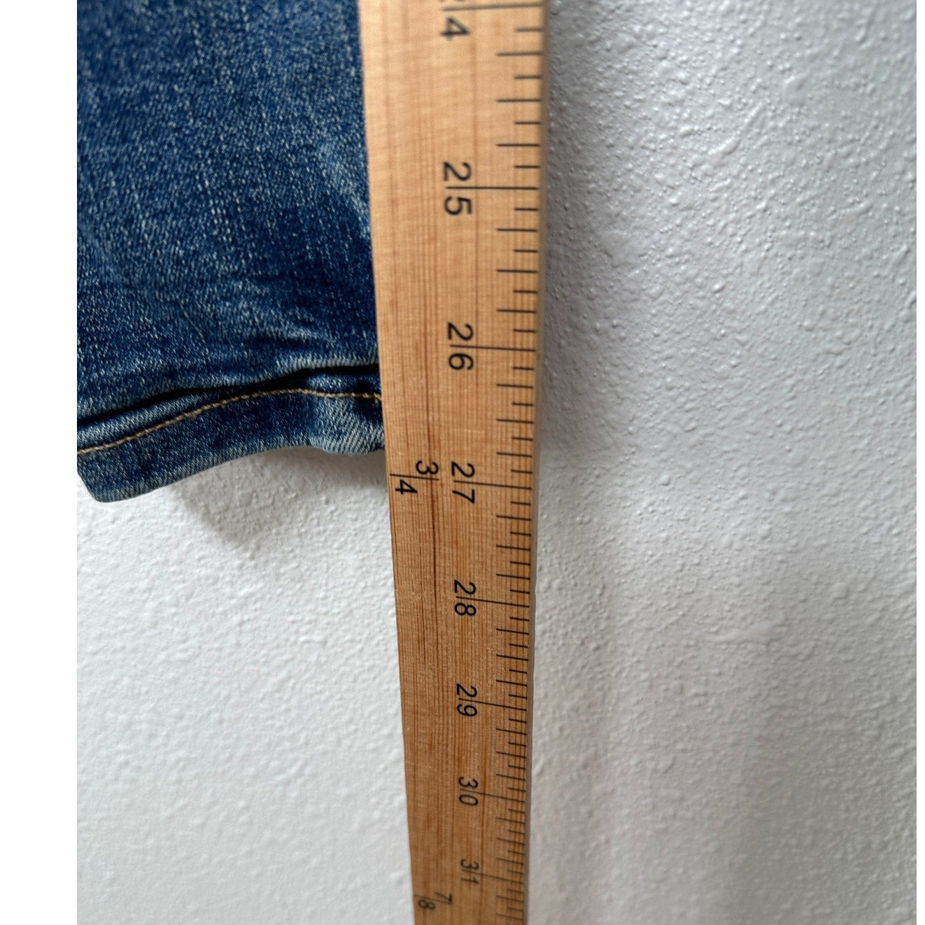 Zara Dark Medium Blue Wash High Waist Skinny Jeans 6