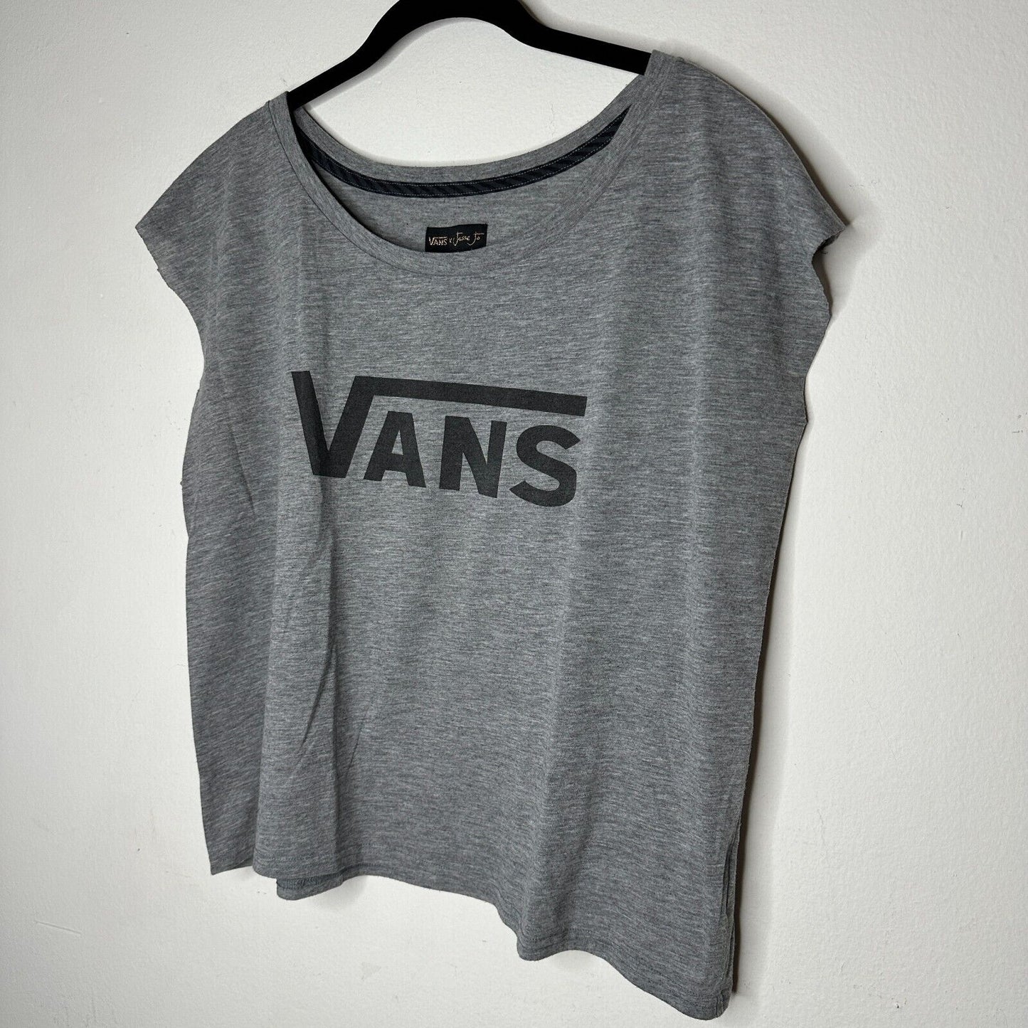 Vans X Jesse Jo Gray Hand-Cut Sleeve Chrome Hearts Juvenile Darlin Graphic L