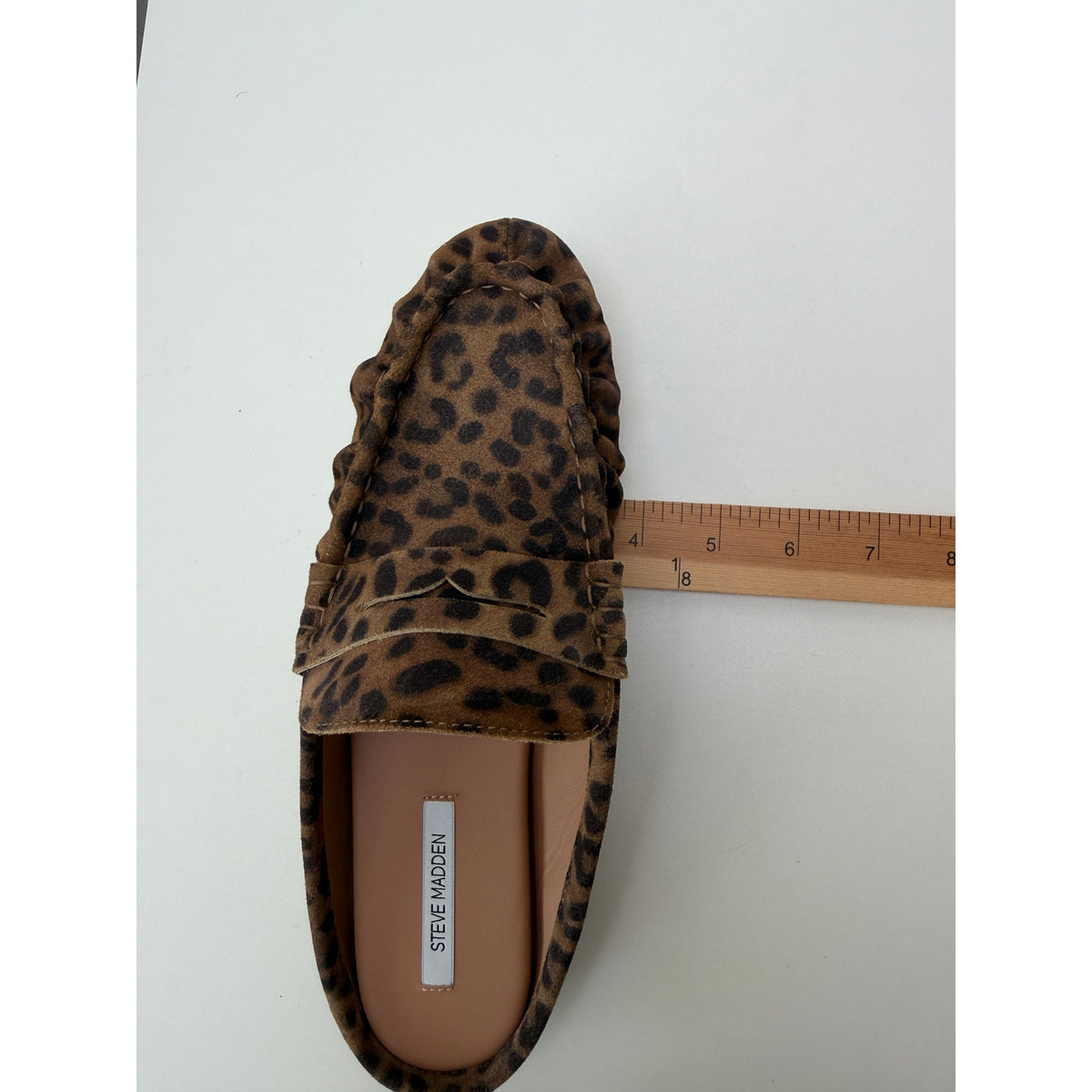 Steve Madden Rafe Brown Leopard Mules Women's US 8