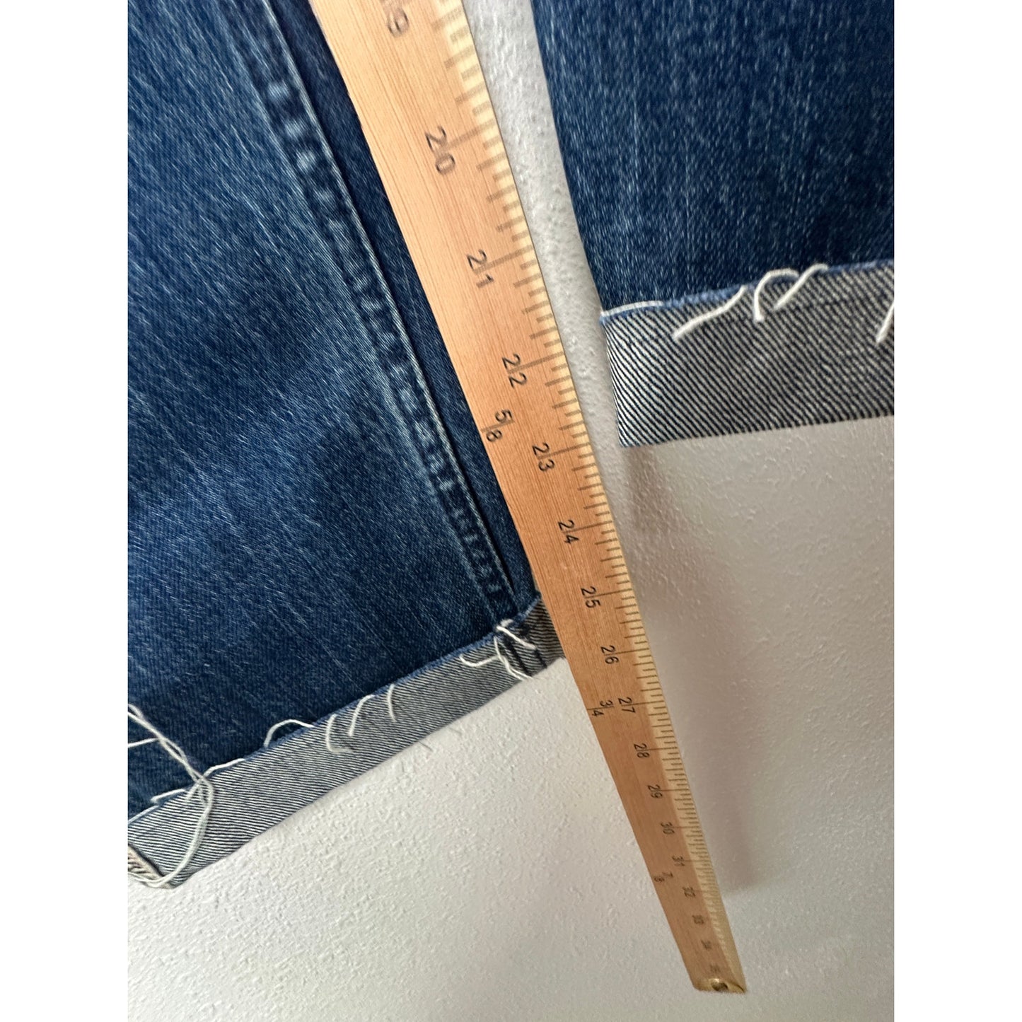 NWOT Christian Dior 01 Medium Wash Button Front Boyfriend Jeans 10