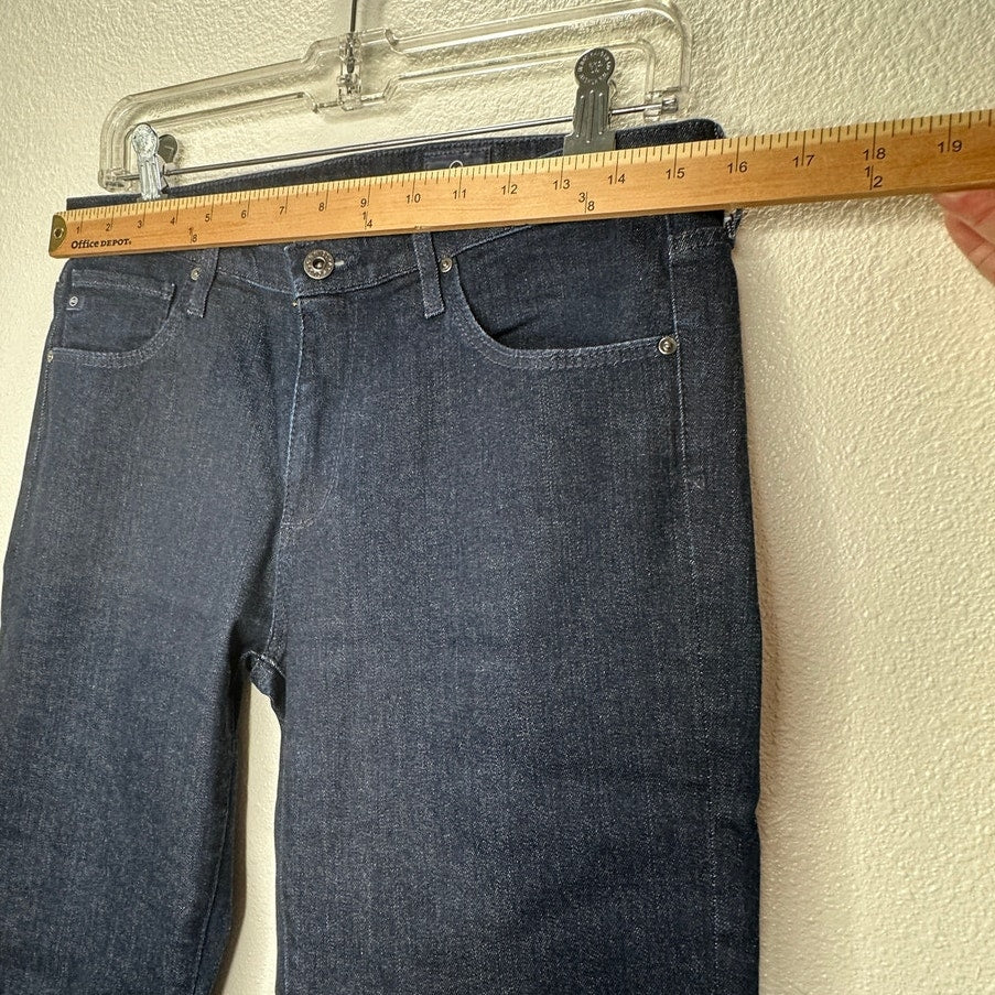 AG Medium Wash Whiskered Prima Cigarette Leg Jeans 30