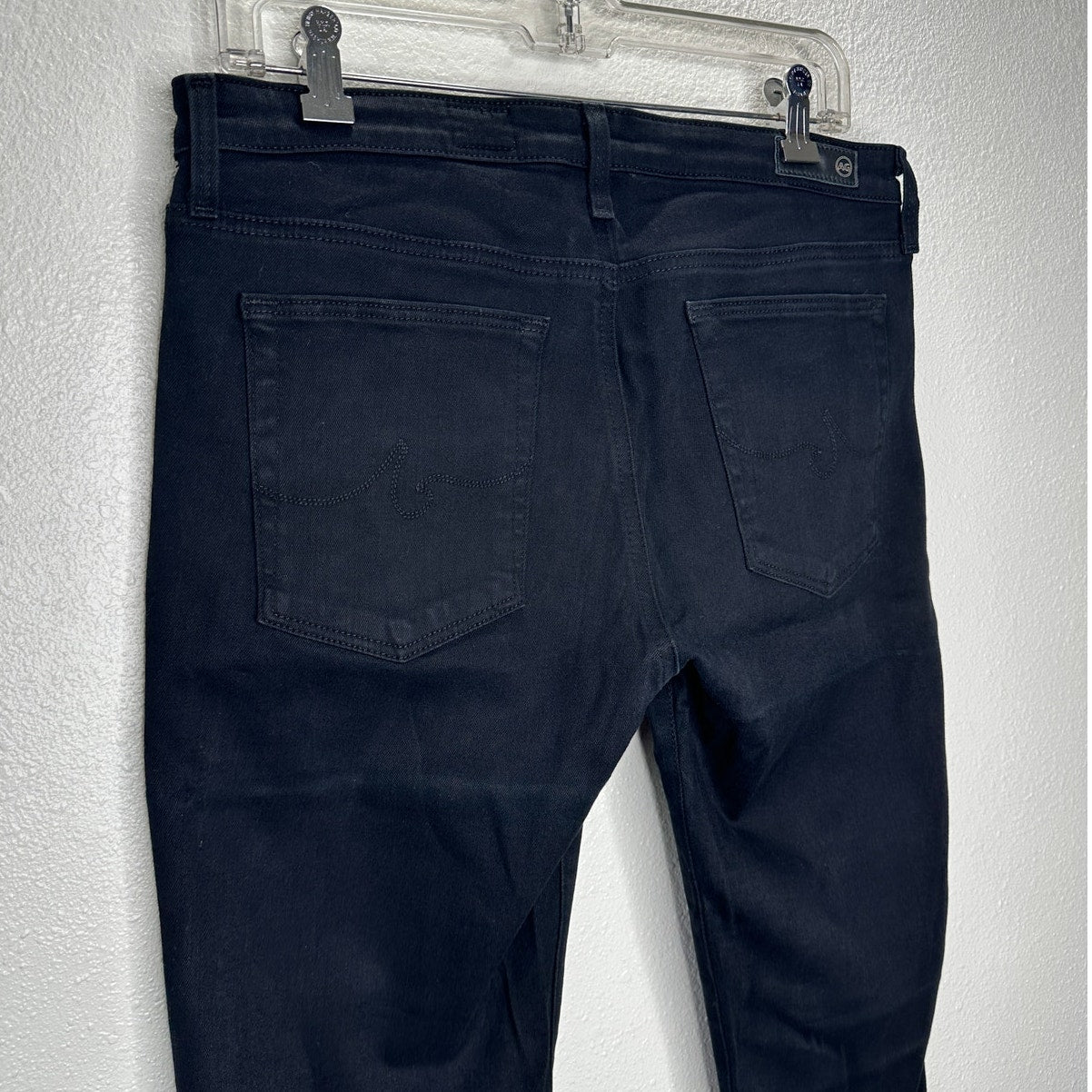 AG Black Prima Ankle Cigarette Ankle Jeans 30R