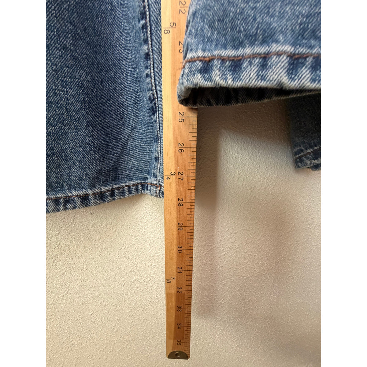 Insane Gene Blue Patchwork Wide Leg Jeans Women's 7
