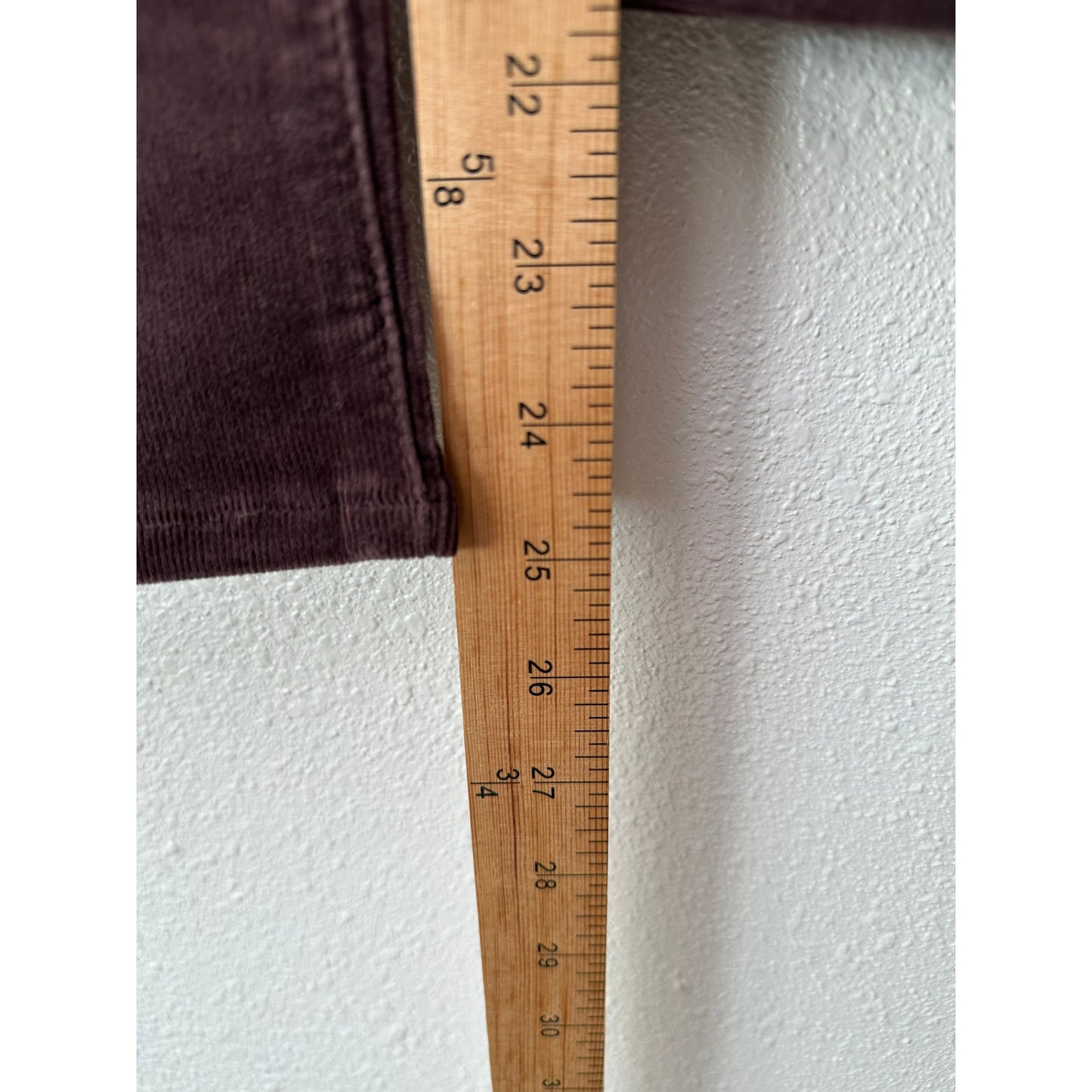NWT Adriano Goldschmied Prima Corduroy Cigarette Pants Brown 27