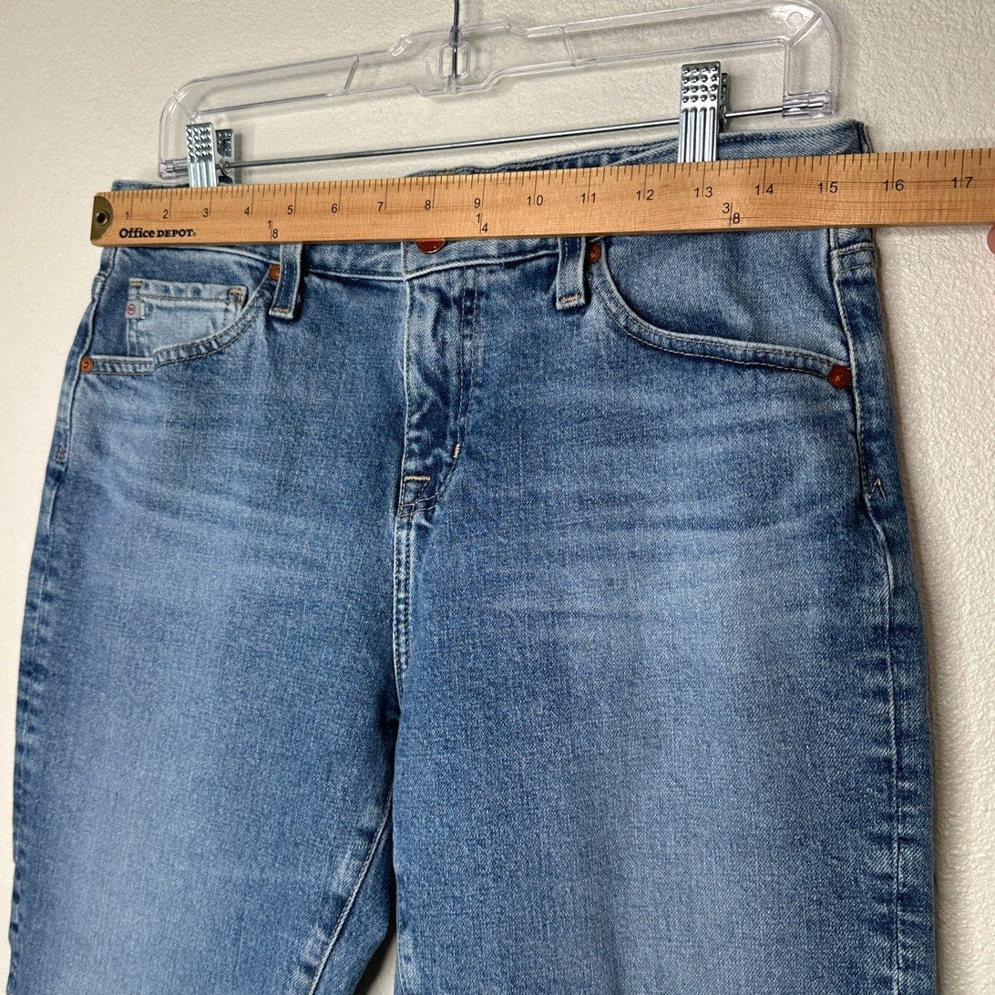 Adriano Goldschmied Ex-Boyfriend Slouchy Slim Raw Hem Medium Wash Jeans