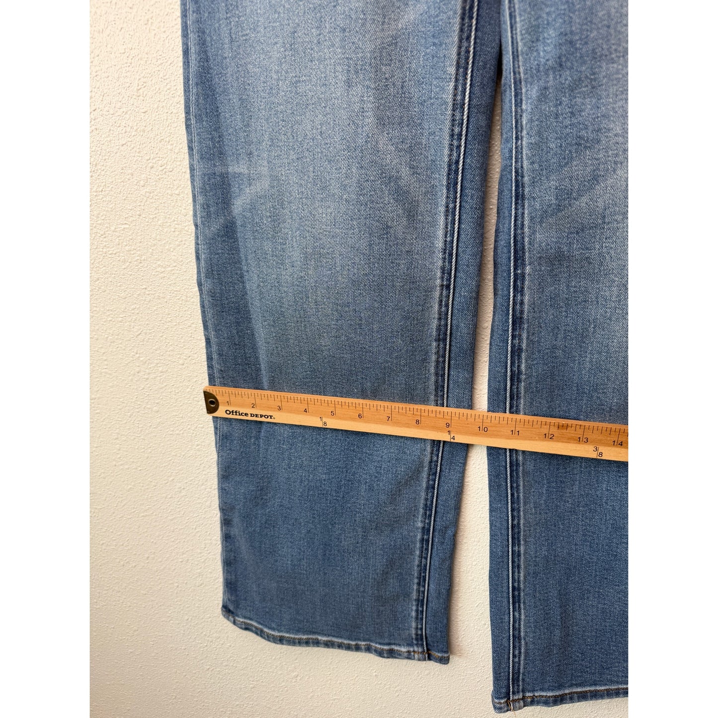 NWT Quince Bella Womens Blue Wide Leg Jeans 25