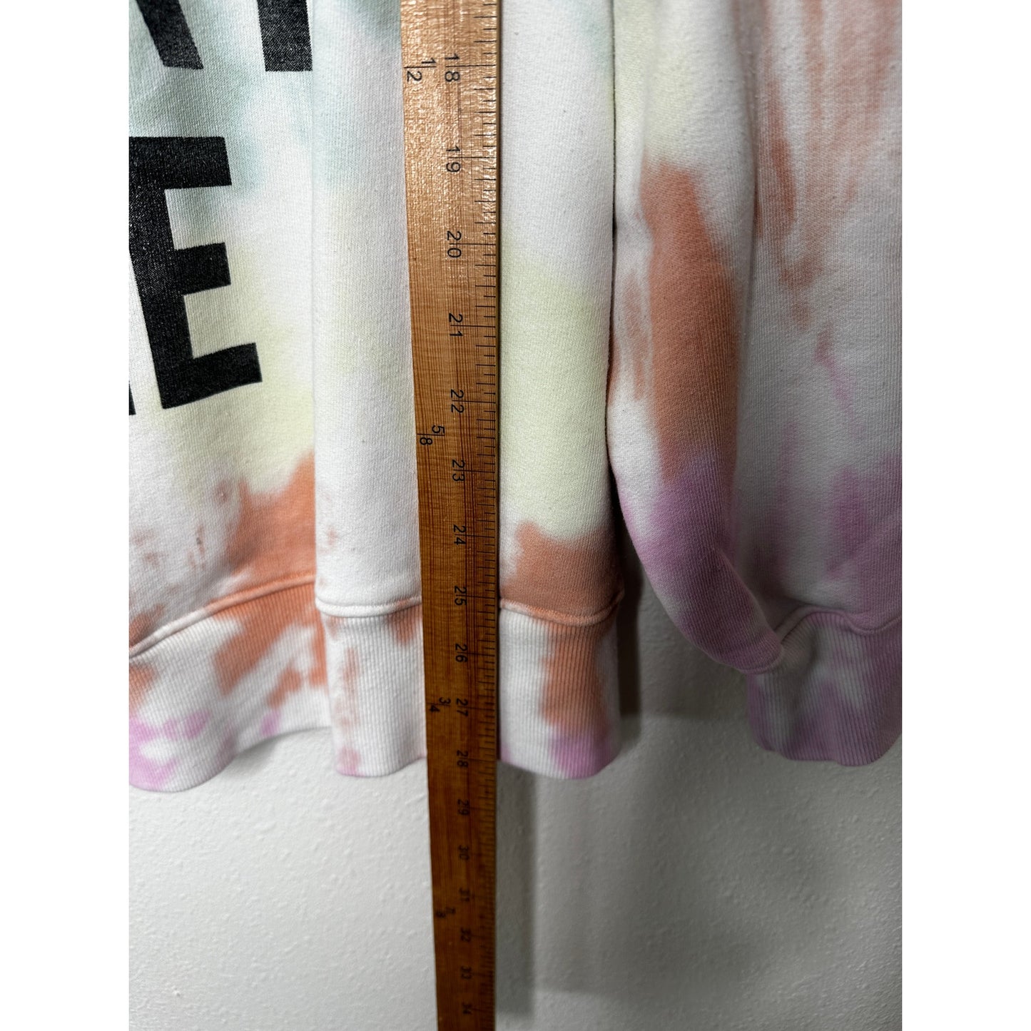 Cinq a Sept I Love Every One Multicolor Tie-Dye Sweatshirt