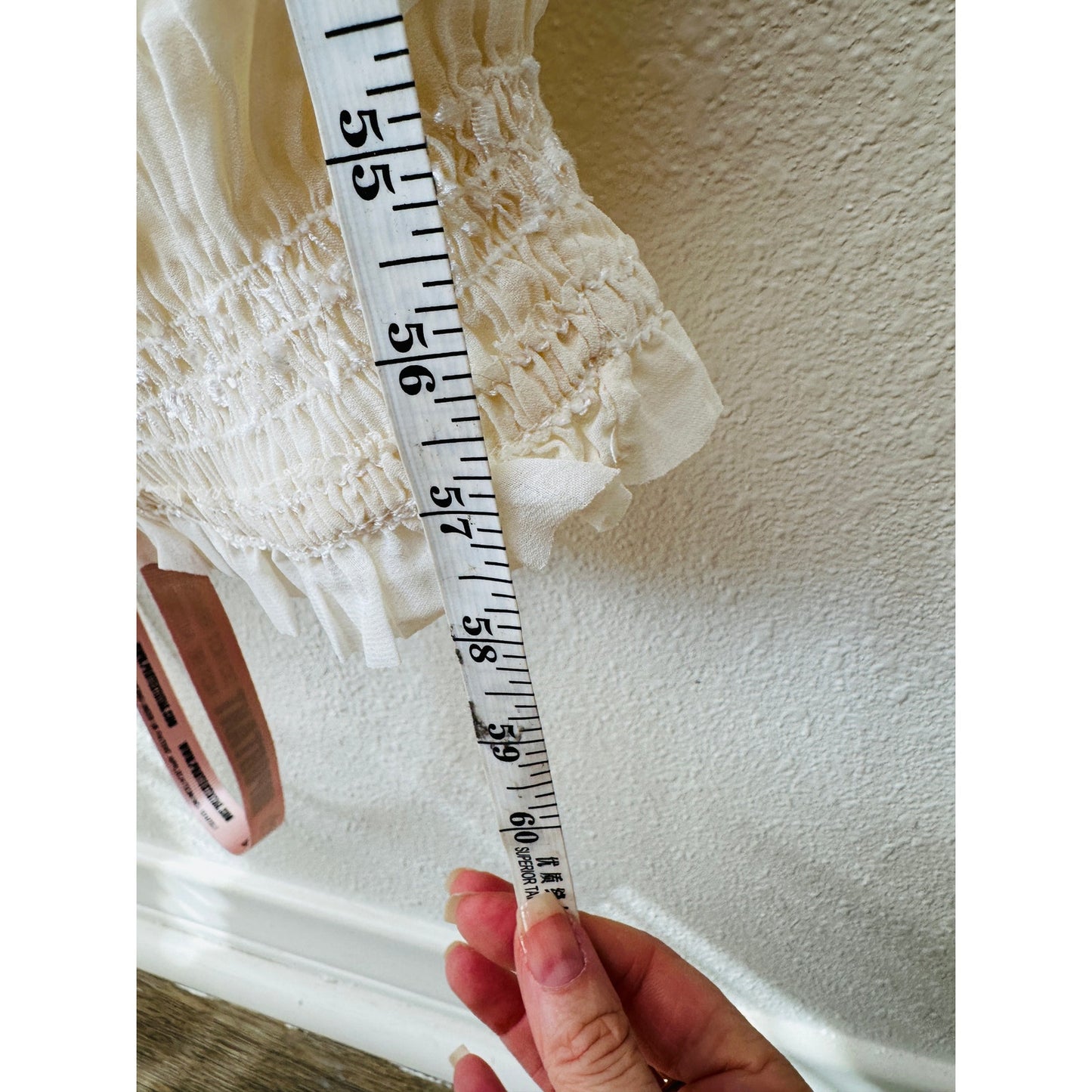 NWT House of CB Solana Ivory Sequin Pleated Tiered Maxi Dress Women’s S