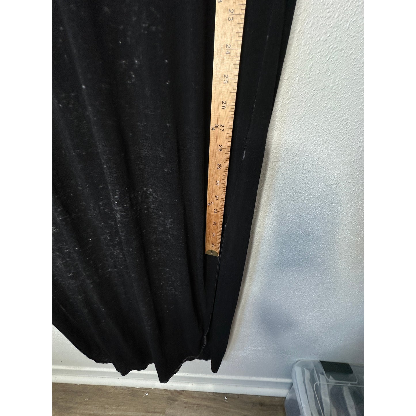 Enti Clothing Black Thin Sheer Speckled Print Sleeveless Maxi Dress 14