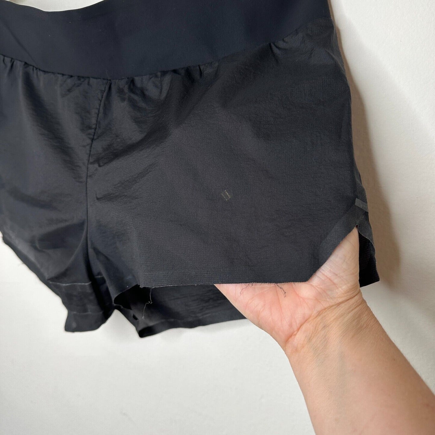 Adidas Y-3 Yohji Yamamoto Sport Spring Sheer Black Lightweight Tech Shorts S