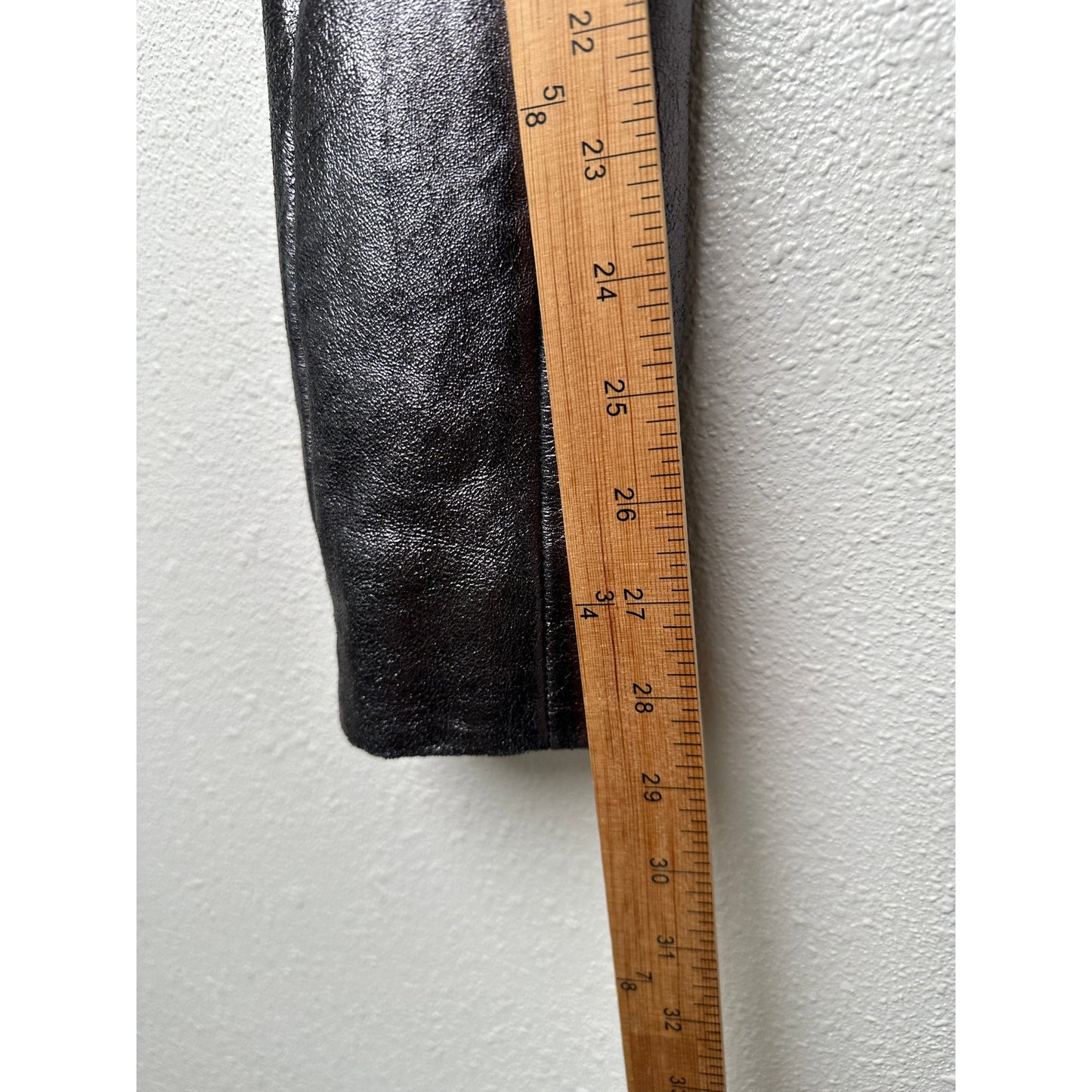 Gareth Pugh gunmetal calf leather cropped jacket women’s 10 draped zip