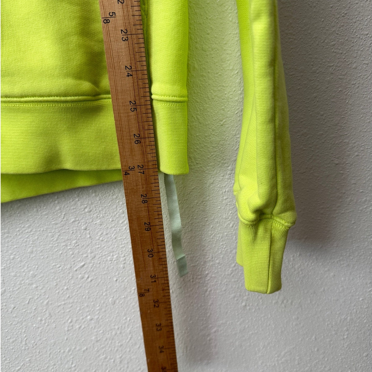 Off-White Contracting Graphic Print Hoodie Lime/Yellow Unisex S
