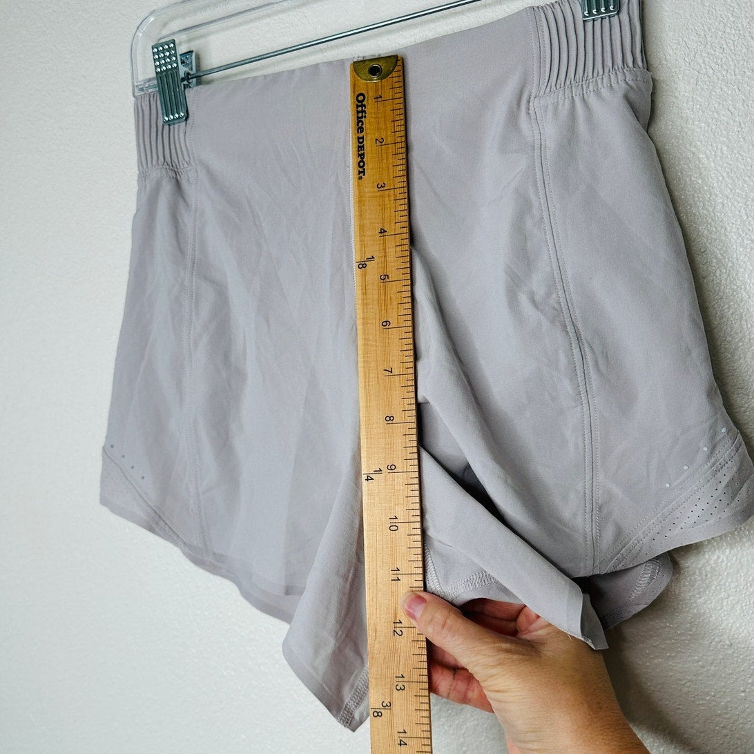 Lululemon Gray Hotty Hot High Rise Lined Shorts Special Edition 2