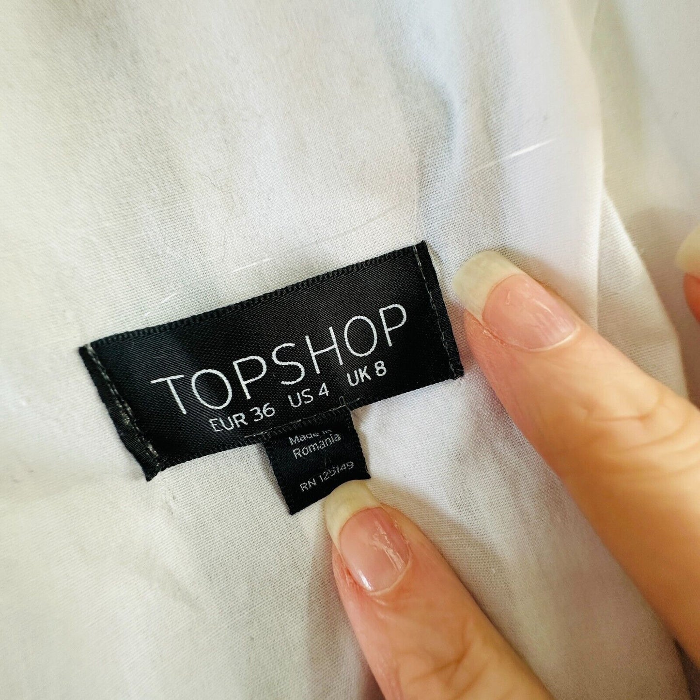 Topshop Navy and White Stripe Triangle Waist Cutout VNeck Nautical Mini Dress 4