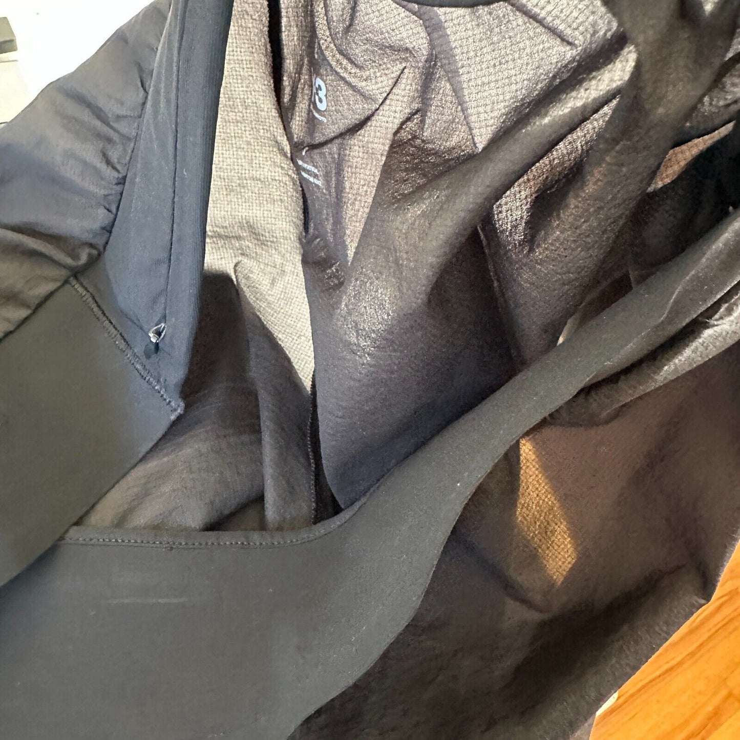 Adidas Y-3 Yohji Yamamoto Sport Spring Sheer Black Lightweight Tech Shorts S