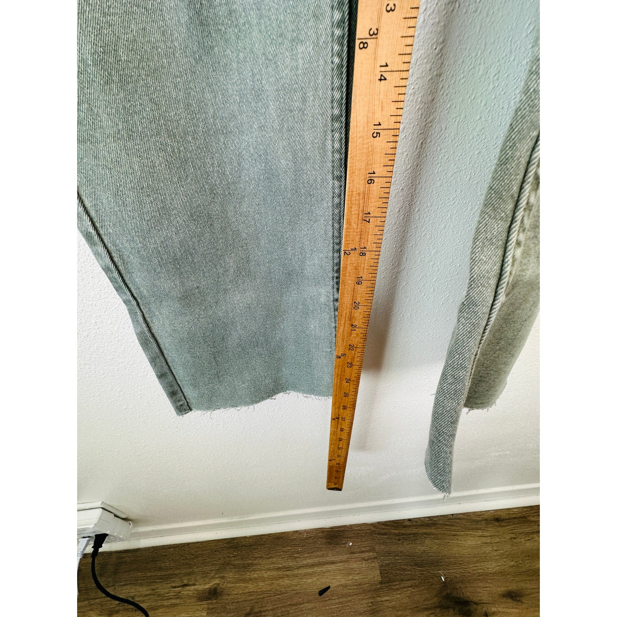 NWT Zara Olive Mini Flare High Rise Flare Leg Ankle Stretch Jean 10