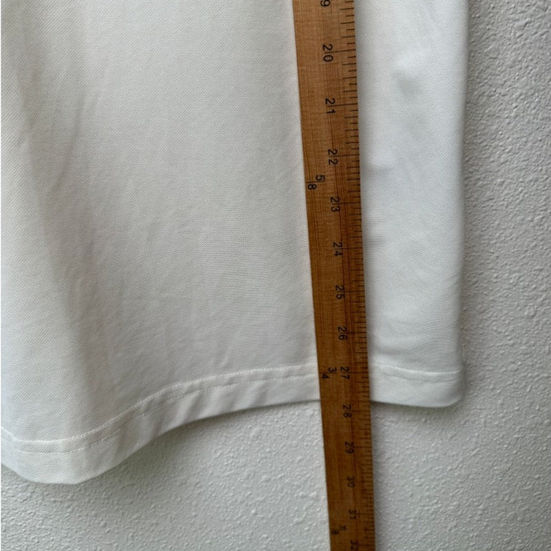 Goodfellow White Polo Shirt Men’s Size M Short Sleeve