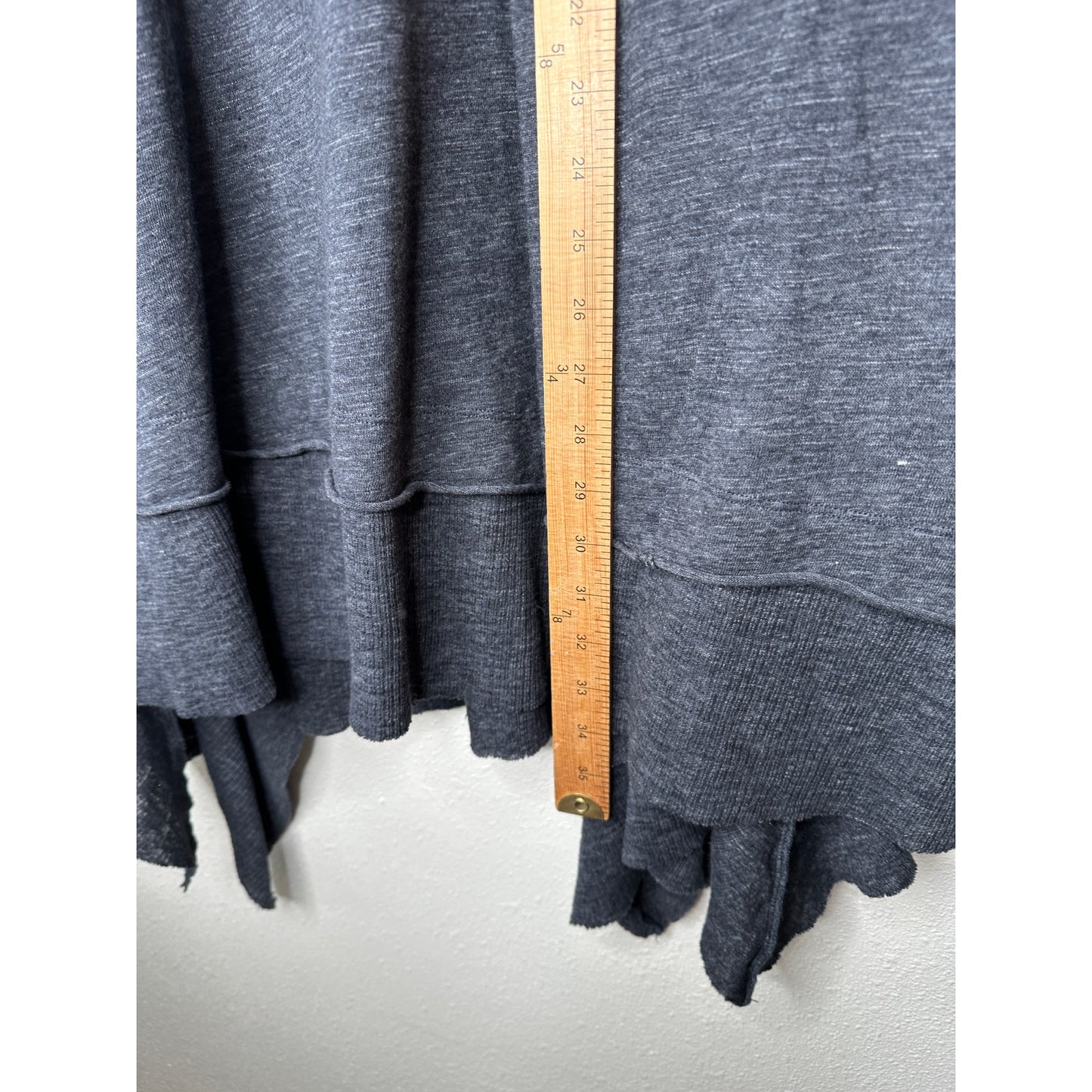 NWT We The Free Dark Gray Spaghetti Strap Flowy Knit Top XS