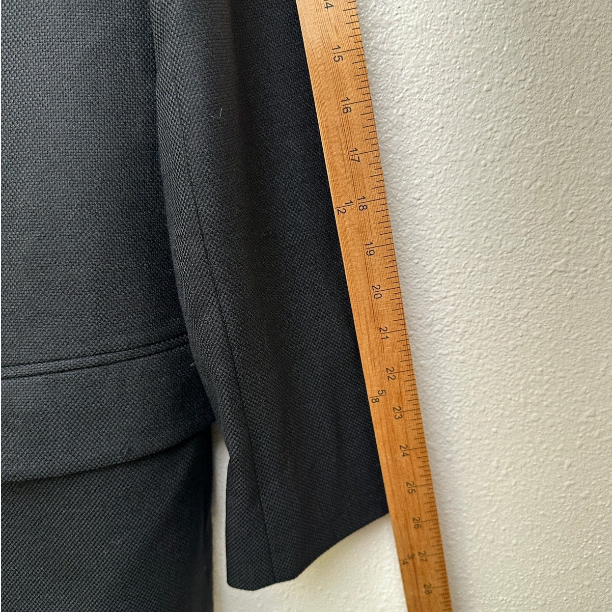 Stella McCartney Black Tuxedo Blazer Women US 8 IT 44 Shawl Lapel