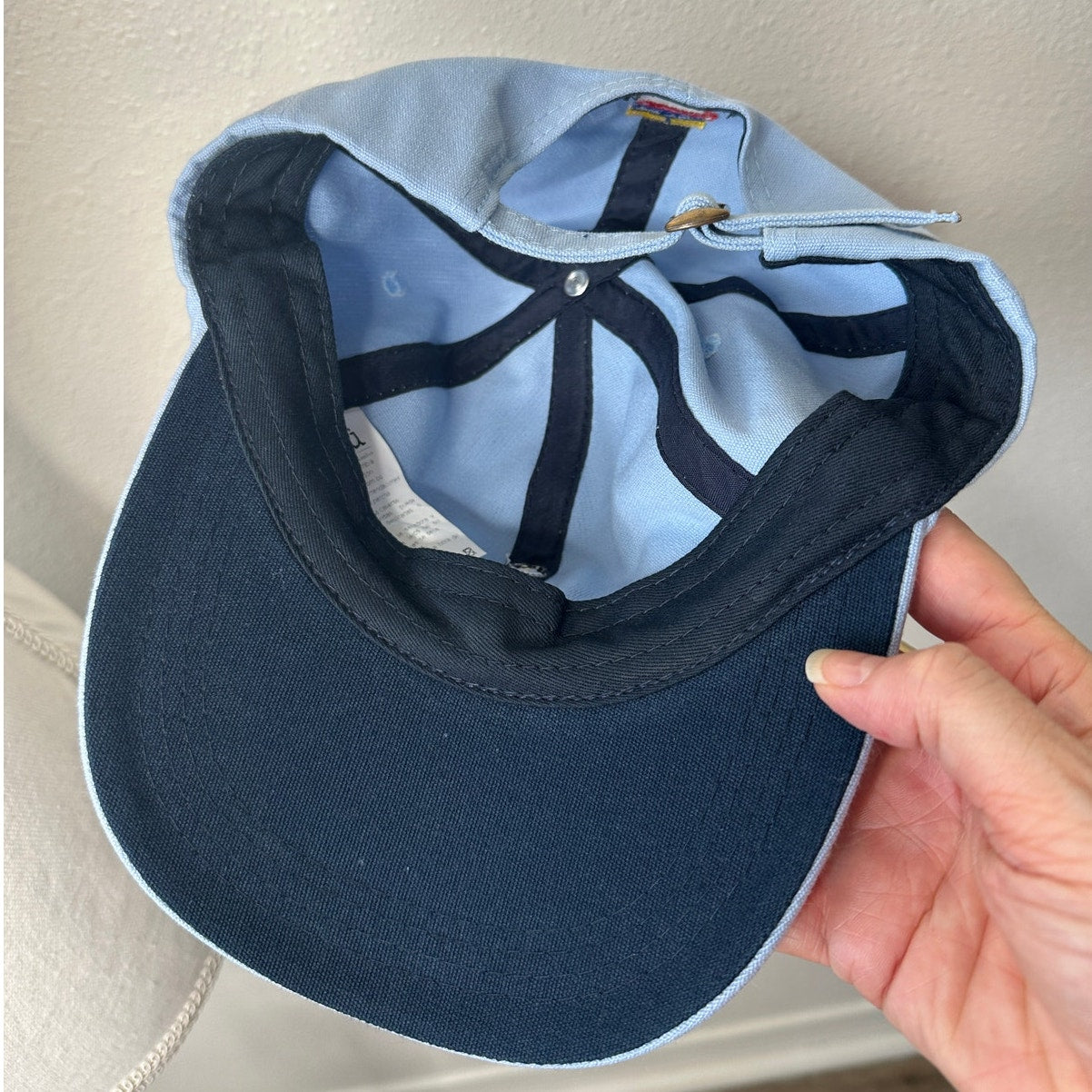 Kowu Light Blue Colombian Embroidered Adjustable Baseball Cap