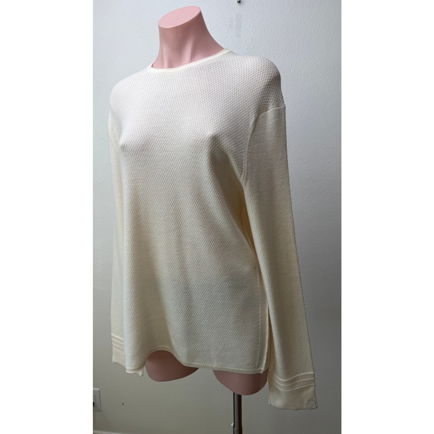 Rag & Bone Cream Waffle Knit Sweater Women’s L