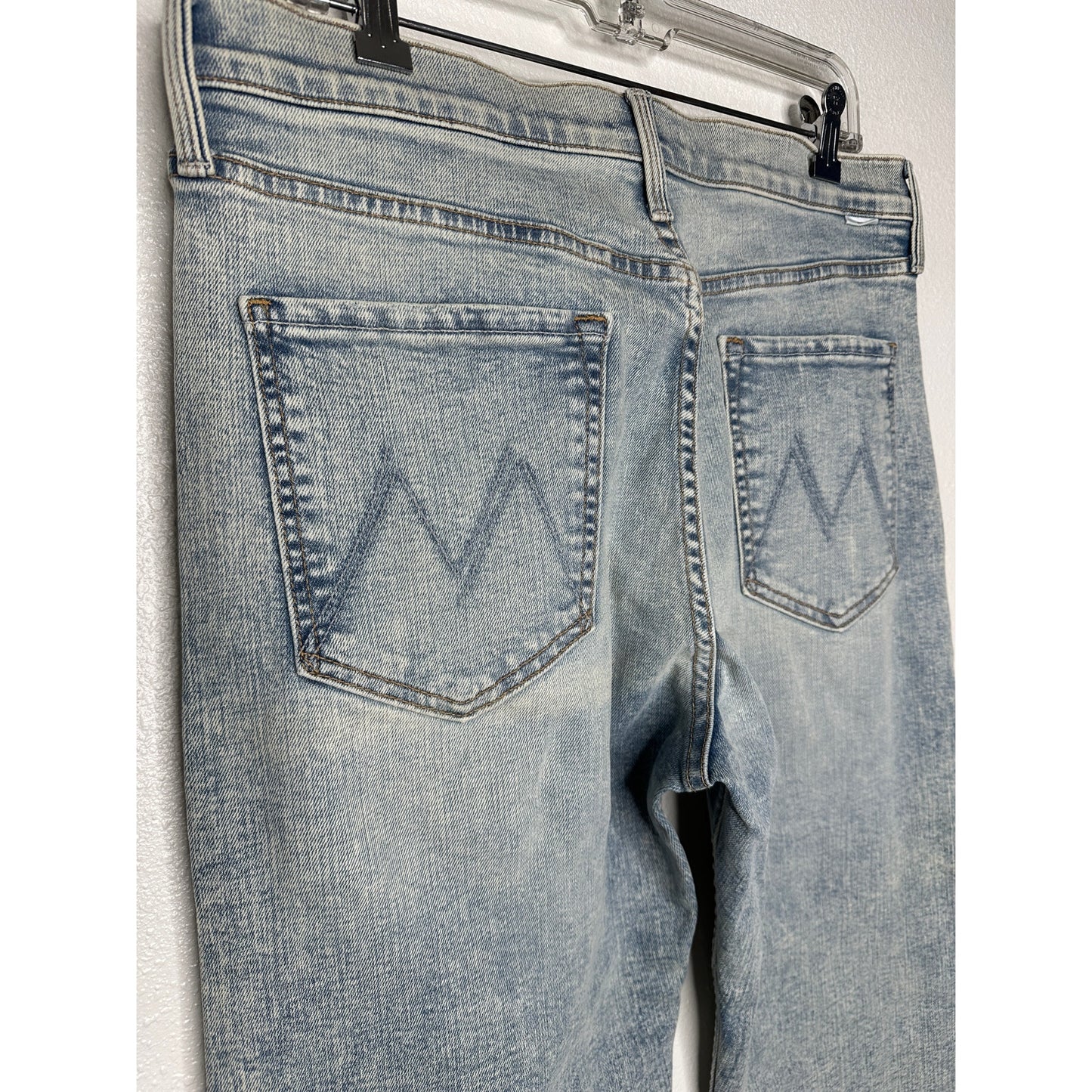 NWT Mother Light Acid Wash Button Fly tomcat Marrakesh Jeans 32