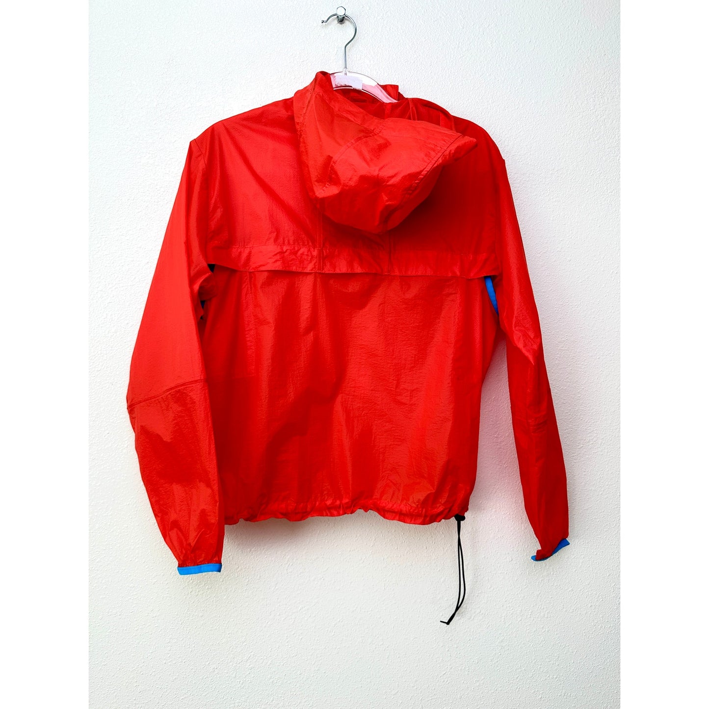 Nike ACG Habanero Red Hooded Windbreaker Jacket Women’s S Zip-Up
