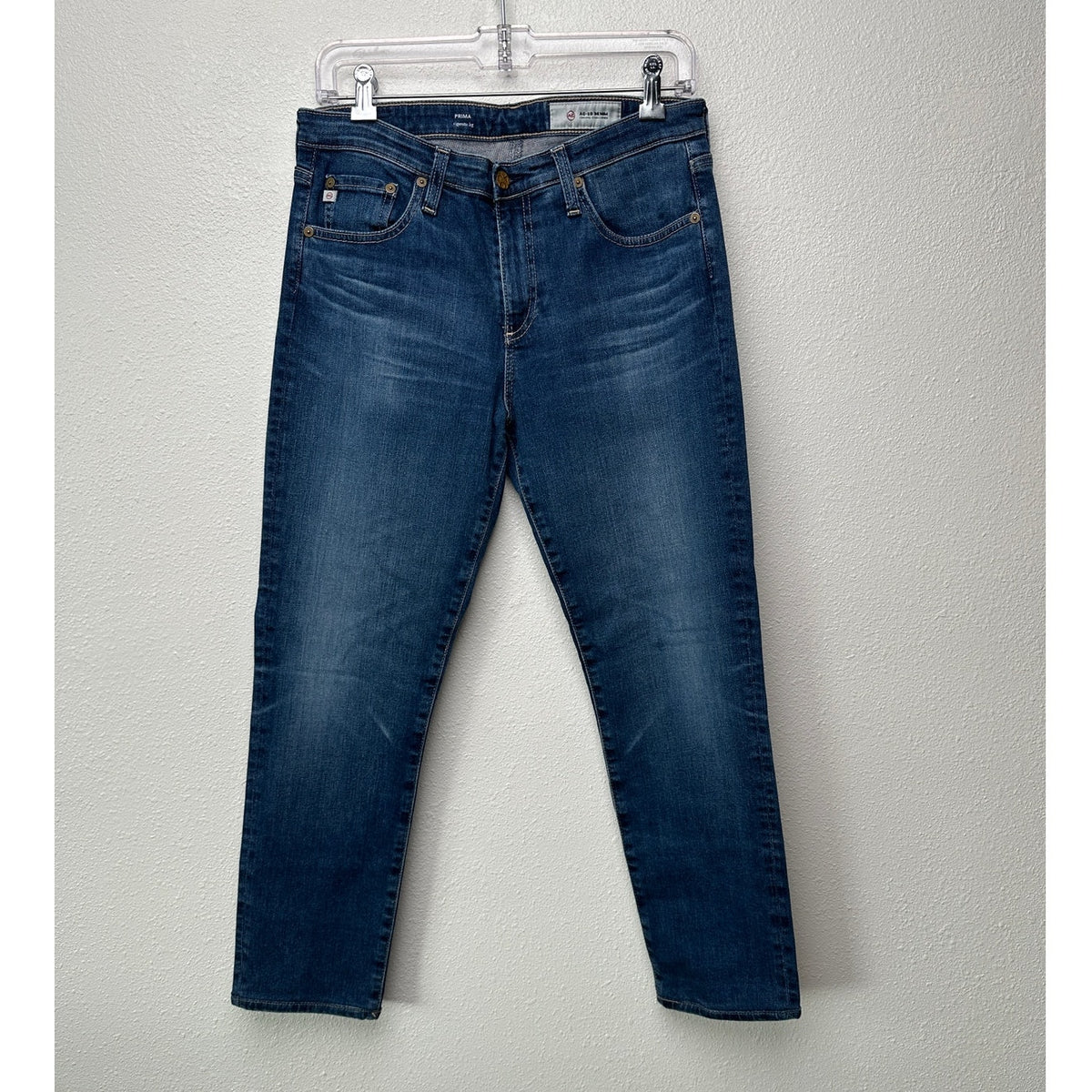 AG women’s Prima cigarette leg jeans medium wash US 29