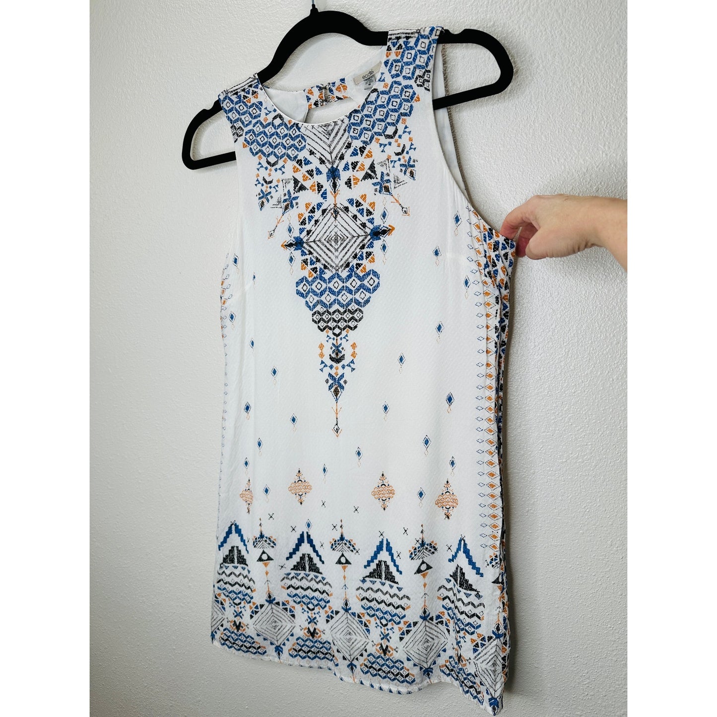 Urban Outfitters Ecote Guinevere Open Back Sleeveless Mini Dress S