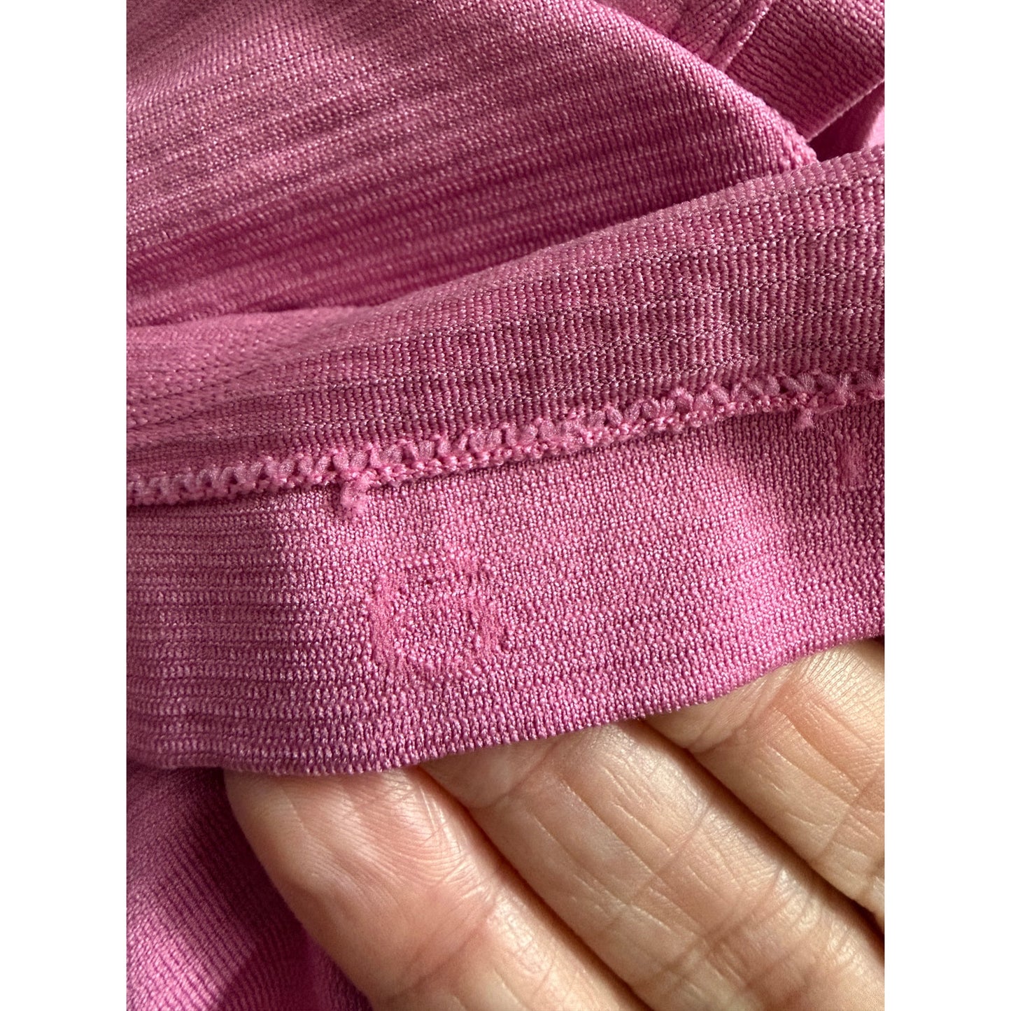 Lululemon Light Pink Round Neck Long Line Racerback Tank Top 6