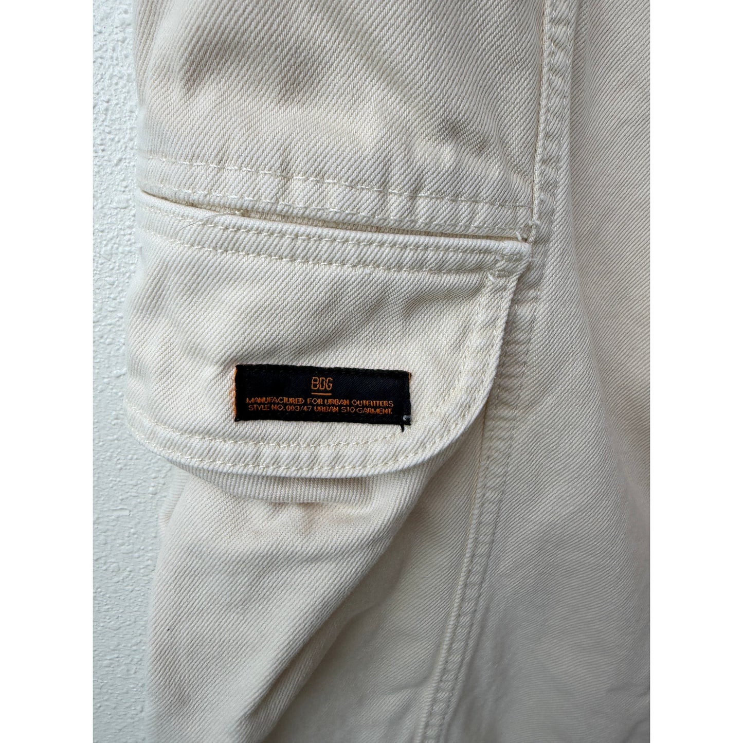 BDG Buttercream Wide Leg Utility Cargo Pants Women's Size 26
