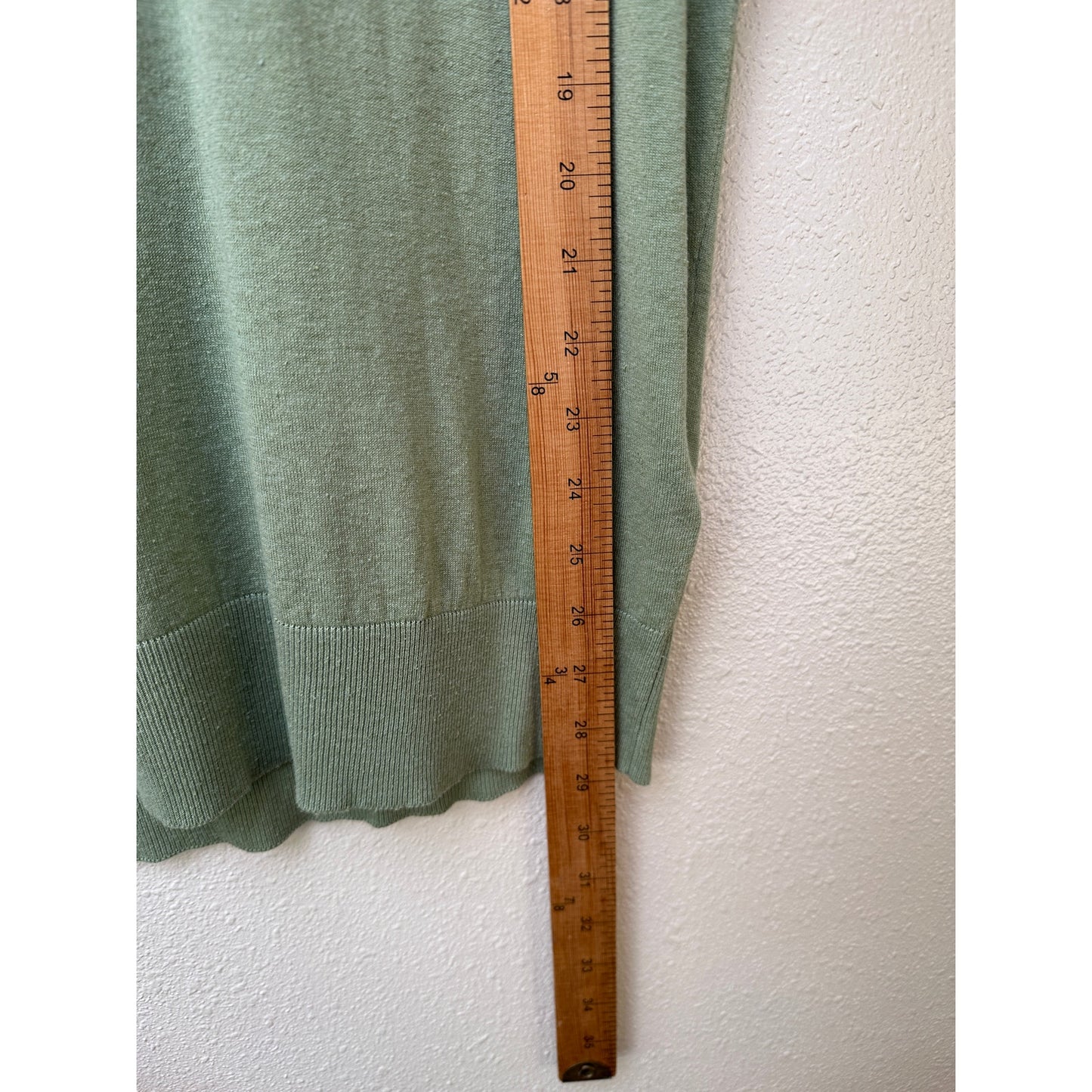 Loro Piana Polo Shirt Sage Green Mens US L Slub
