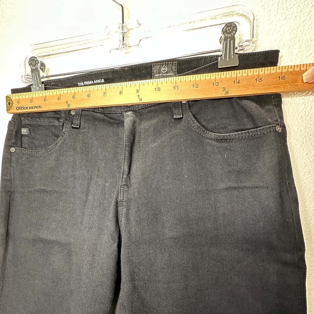 AG Black The Prima Ankle Cigarette Ankle Skinny Jean 30