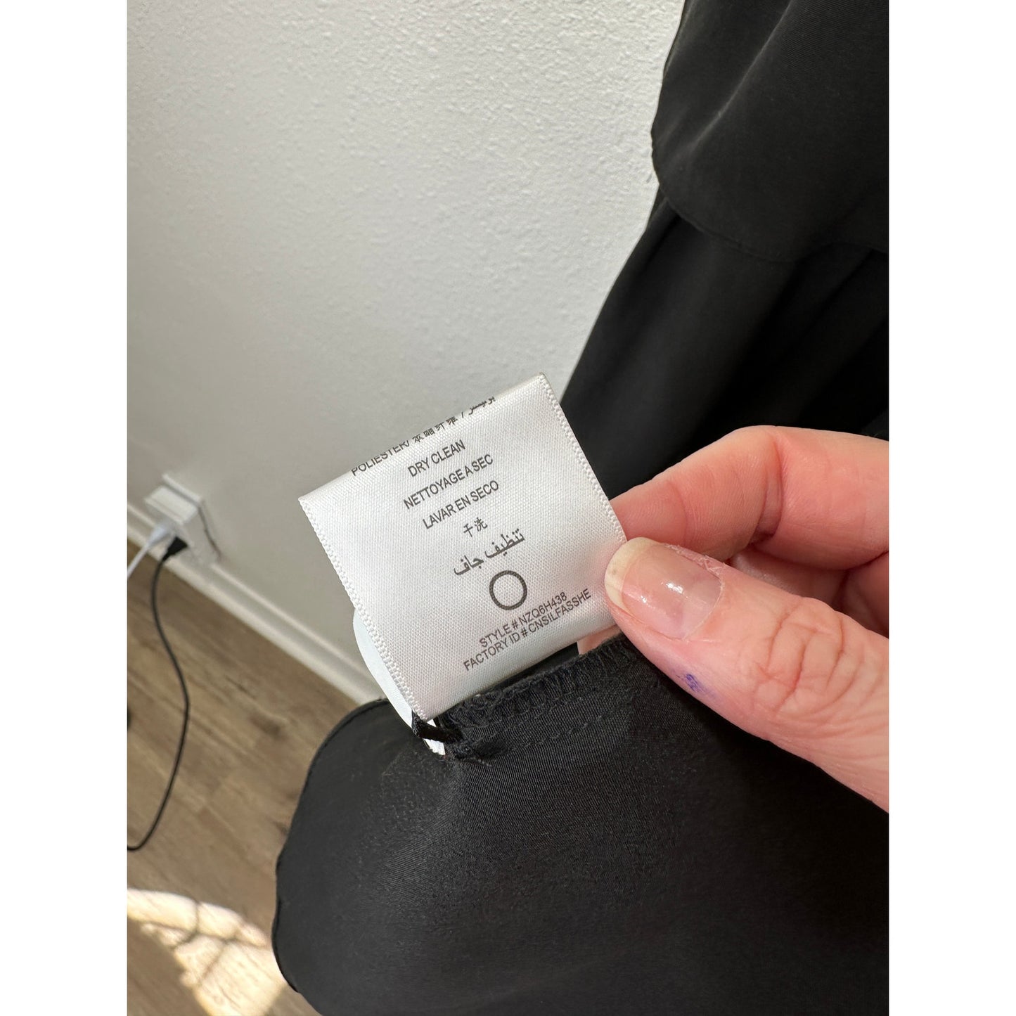 BCBGMAXAZRIA Black Lace Tiered Ruffle Low Back Keyhole Front Maxi Dress 4