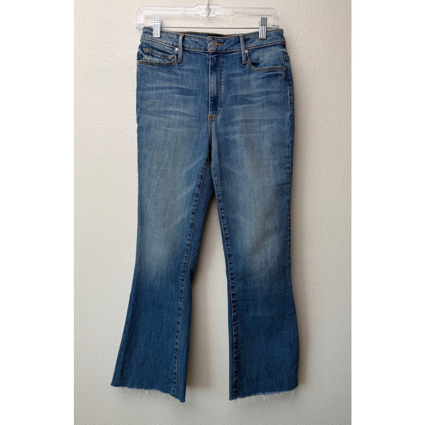 NWT Black Orchid Denim Chrissy Kick Flare Jeans US 27 Blue