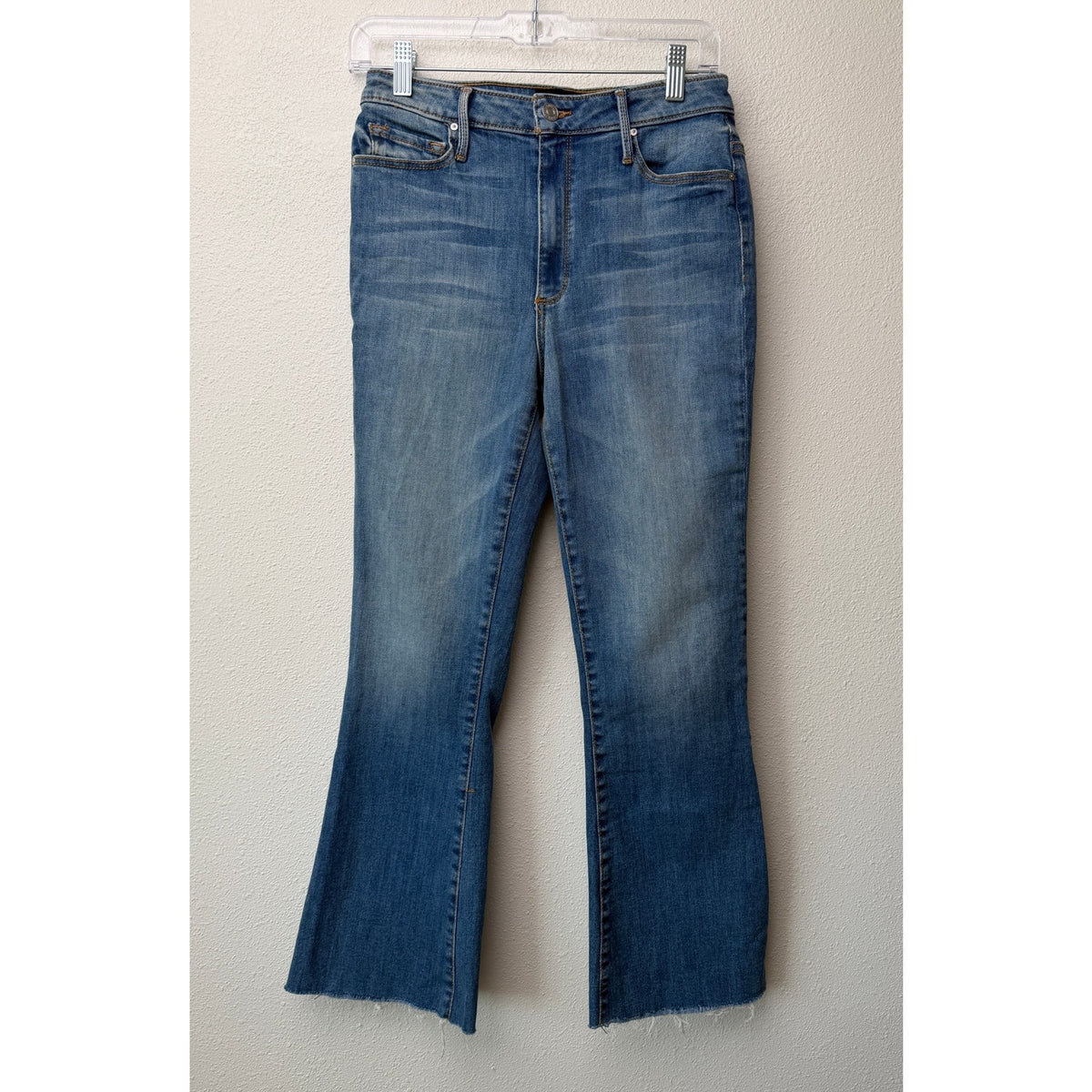 NWT Black Orchid Denim Chrissy Kick Flare Jeans US 27 Blue