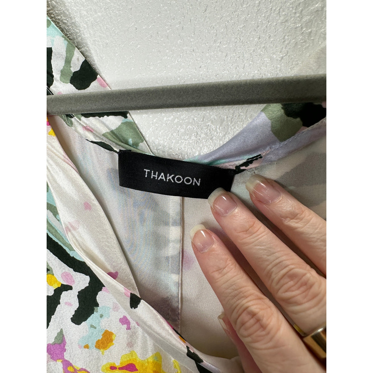 Thakoon White Floral Print Sleeveless Silk Sheath Mini Dress 6