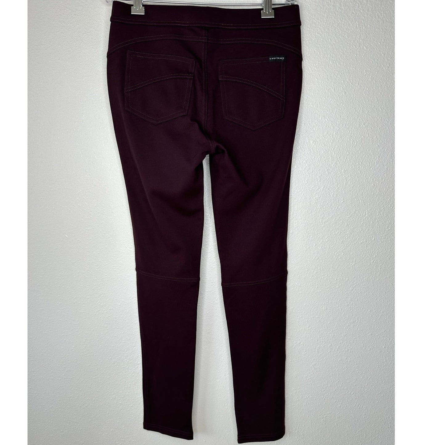 Sanctuary Eggplant Purple Thick Jegging Style Legging Pants S