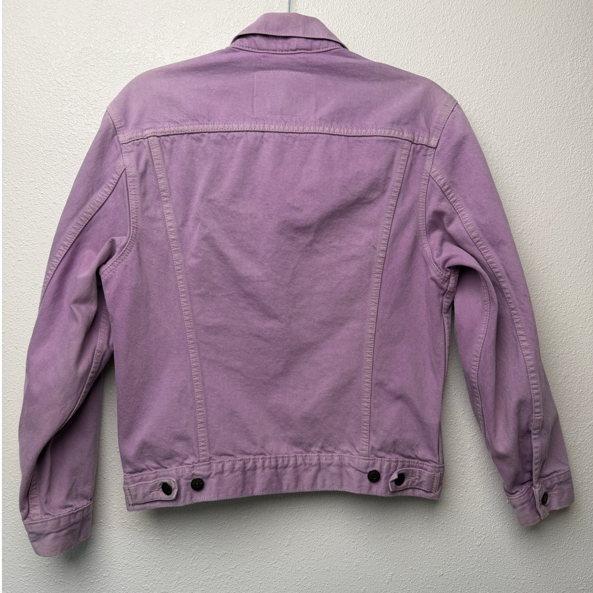 Levi's Lavender Denim Trucker Jacket Women S